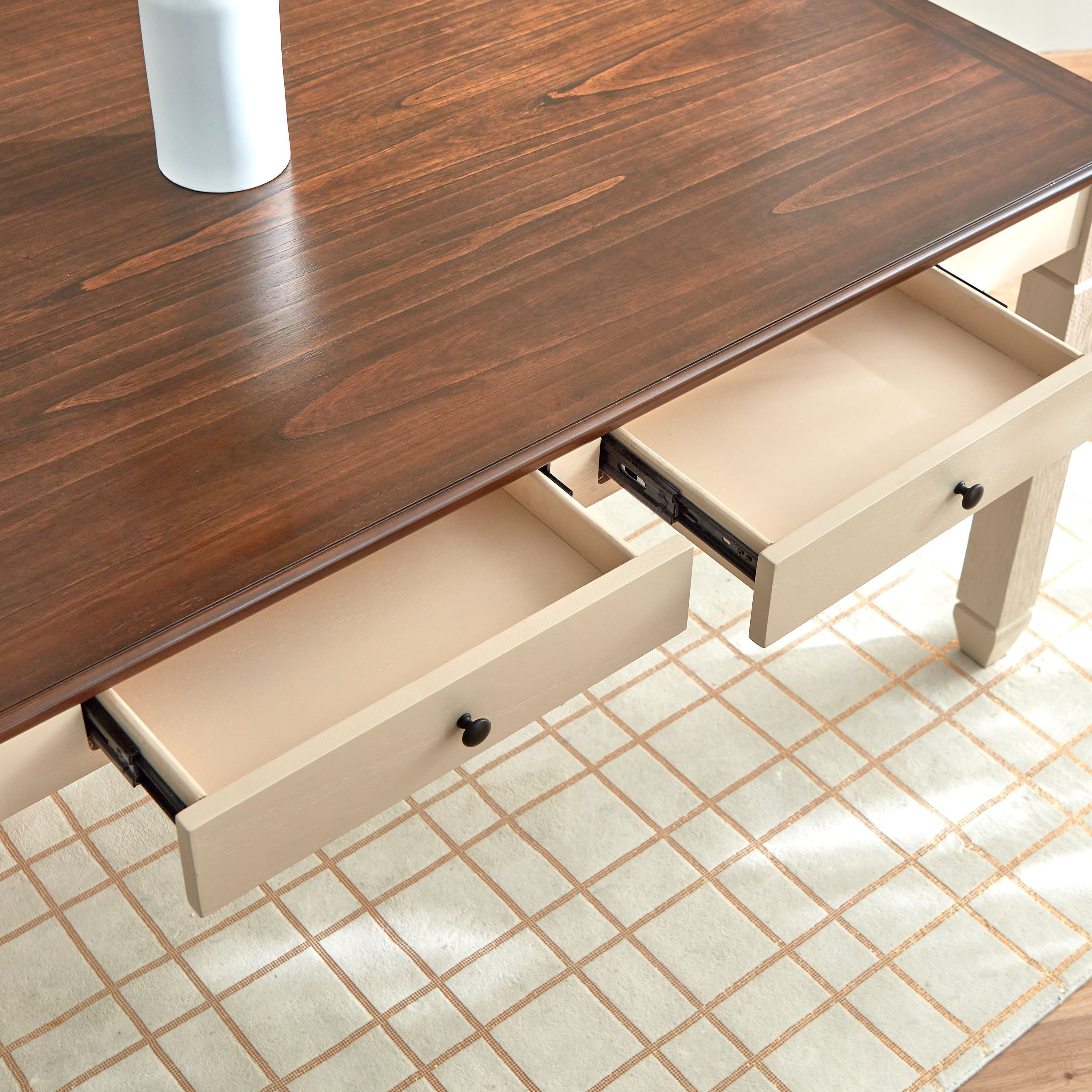 طقم سفرة 6 مقاعد مع مقعد بنش من تاهو-hbxfurniture-diningtablesandsets-diningsets-sixseater-image-8