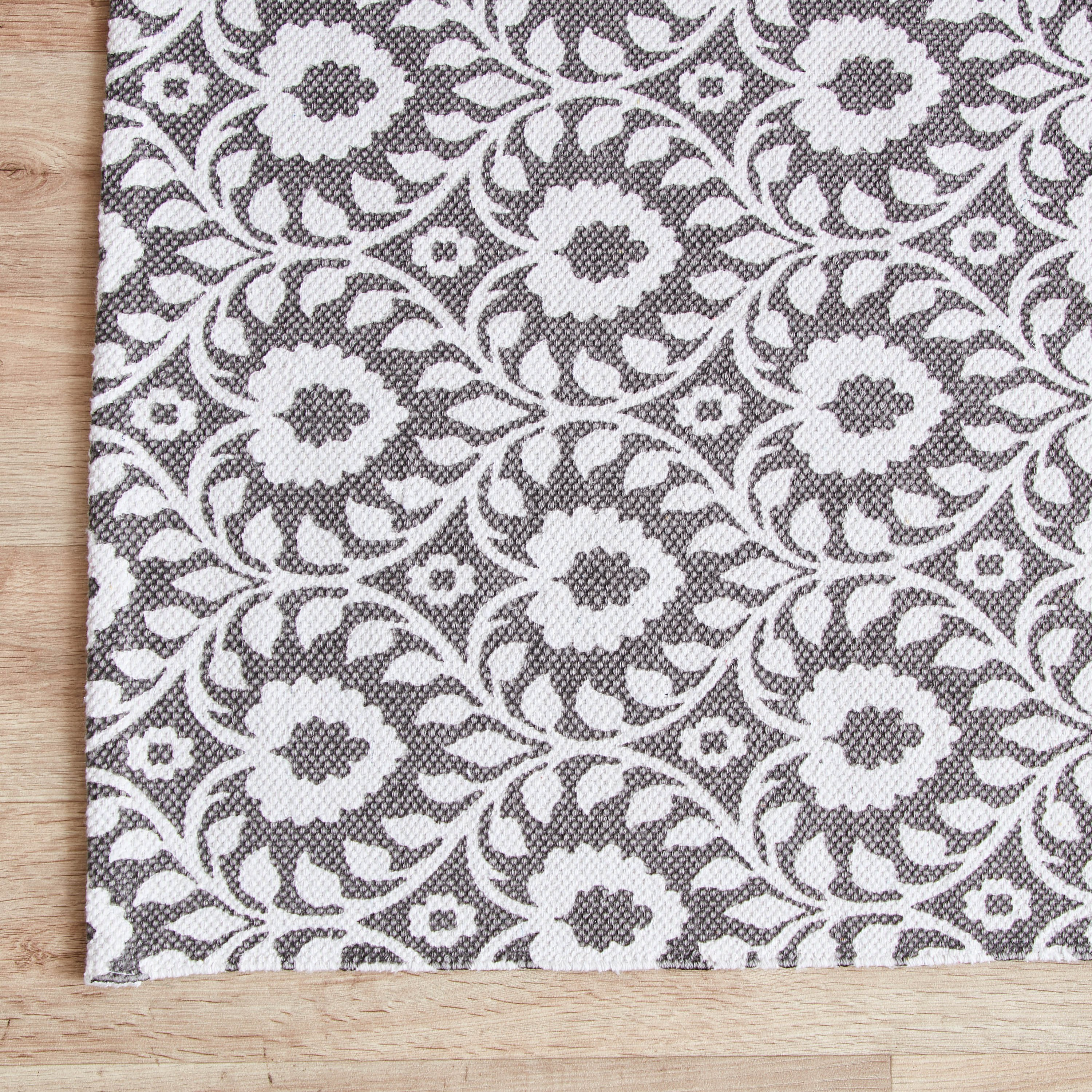 سجادة دوري قطن بطبعات من نوماديك - 60x120 سم-hbxdecorandfurnishings-floorcoverings-rugs-image-2