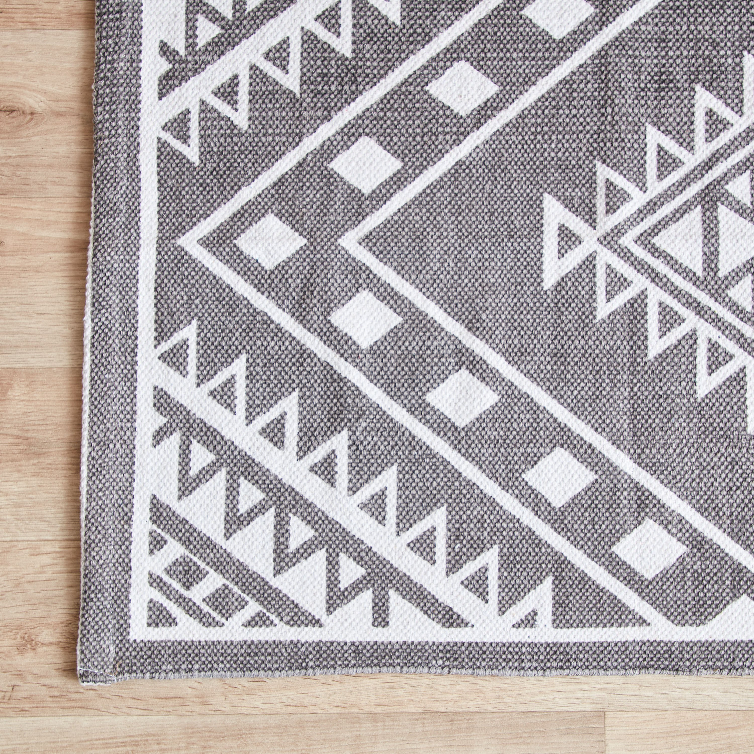 سجادة دوري قطن بطبعات من نوماديك - 60x120 سم-hbxdecorandfurnishings-floorcoverings-rugs-image-2
