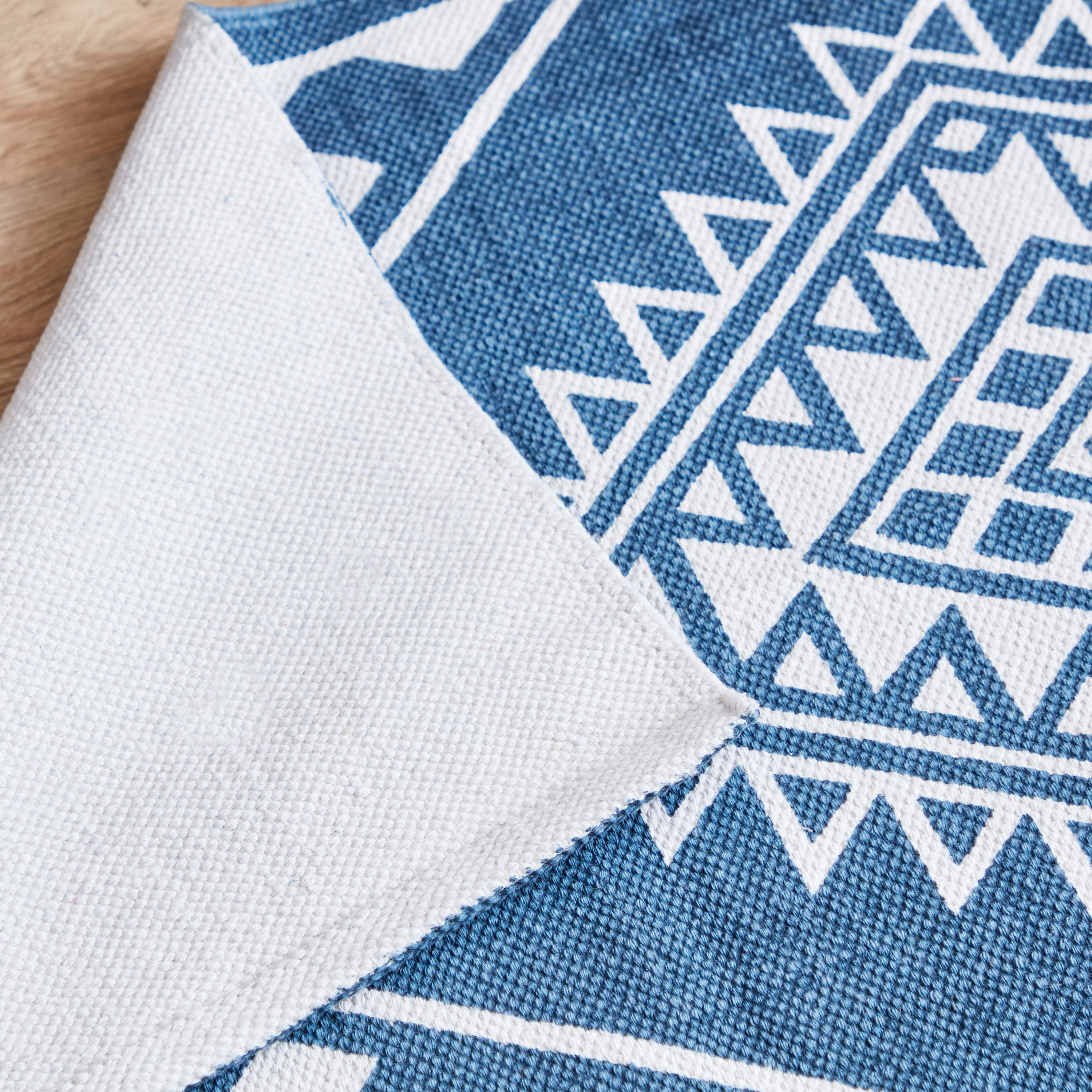 Nomadic Jezebel Printed Cotton Dhurrie - 60x120 cm-hbxdecorandfurnishings-floorcoverings-rugs-image-4