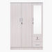 Bella 3-Door Wardrobe with 2 Drawers-Wardrobes-thumbnail-1