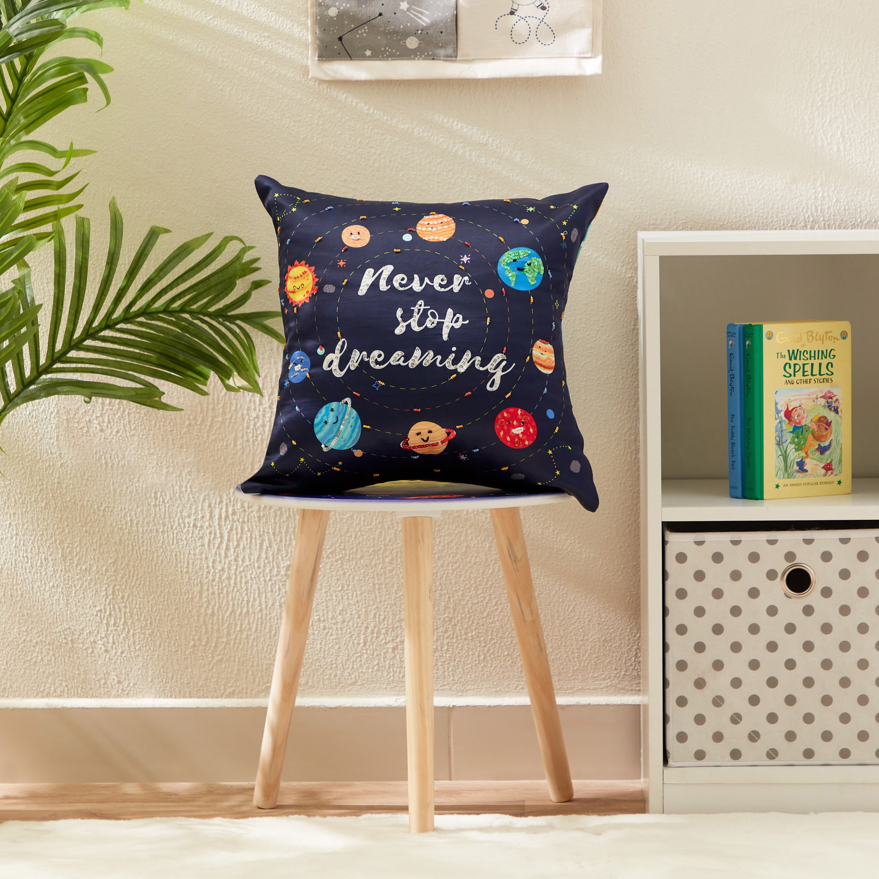 غطاء وسادة مزيّن ساتن دريم من يورك - 40x40 سم-hbxhomeware-hbxkidsandyouth-image-1