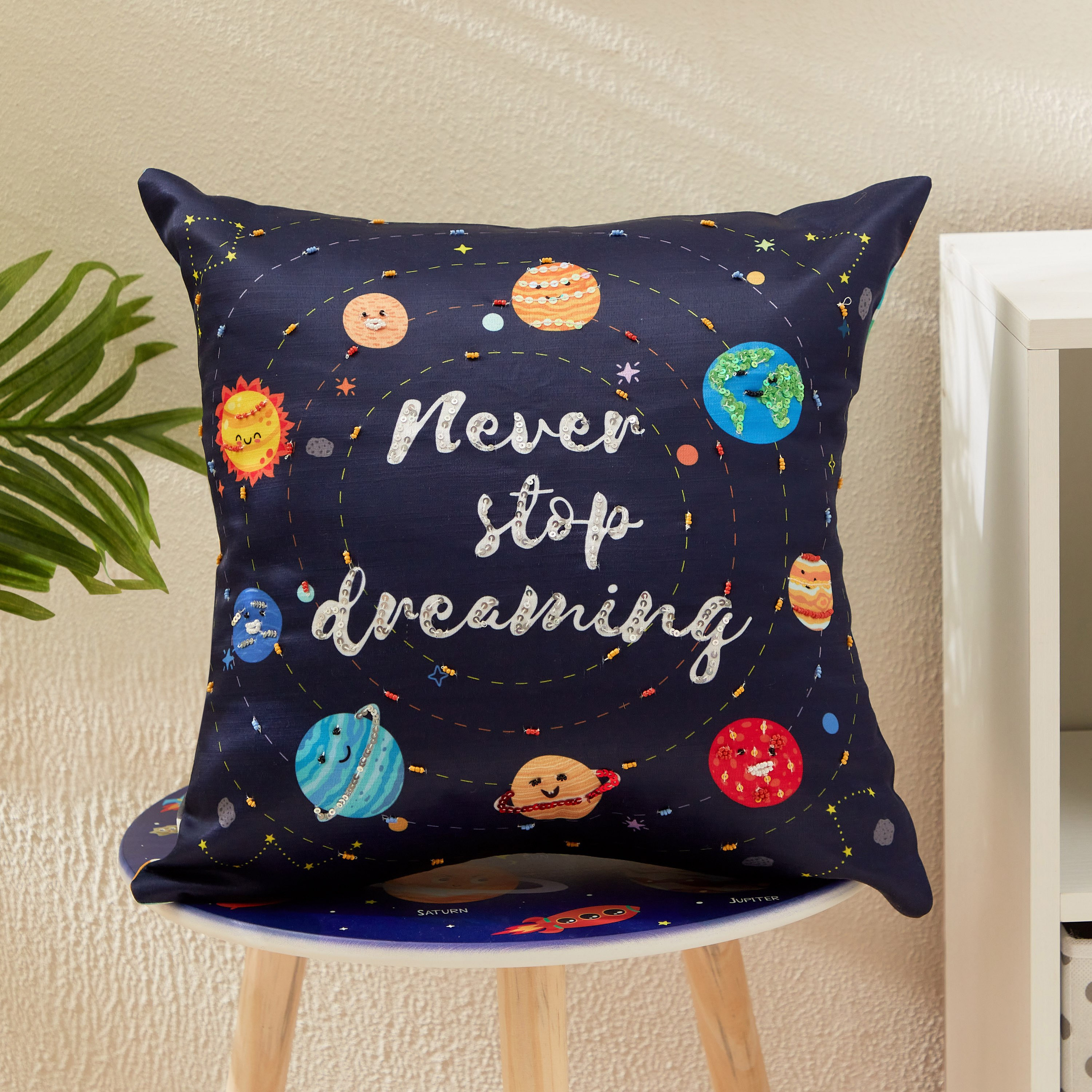 غطاء وسادة مزيّن ساتن دريم من يورك - 40x40 سم-hbxhomeware-hbxkidsandyouth-image-2
