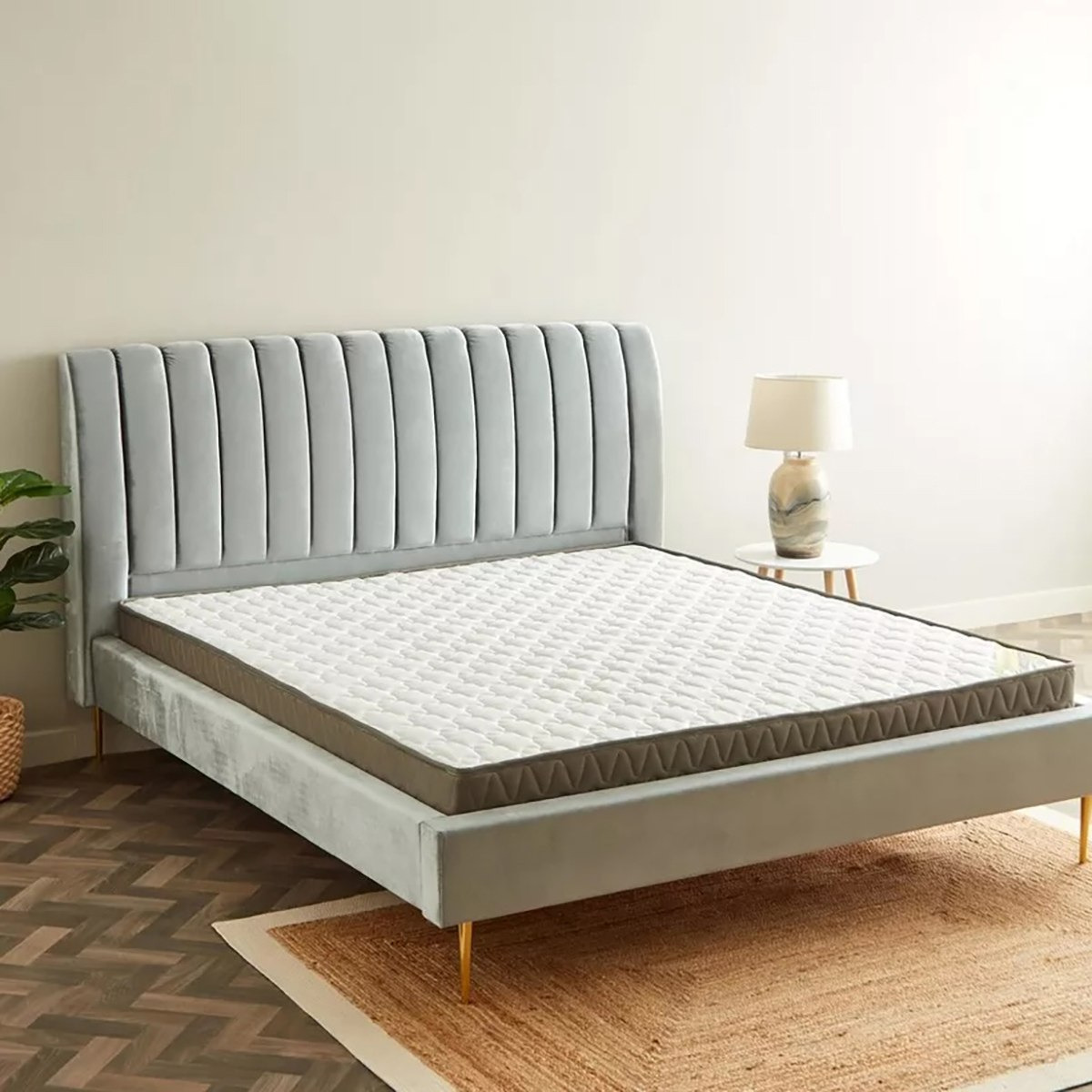 SleepEase iOrtho Support Firm Extra Firm Rebonded Foam Queen Mattress - 150x200x20 cm-hbxbedroom-mattresses-queen-image-2