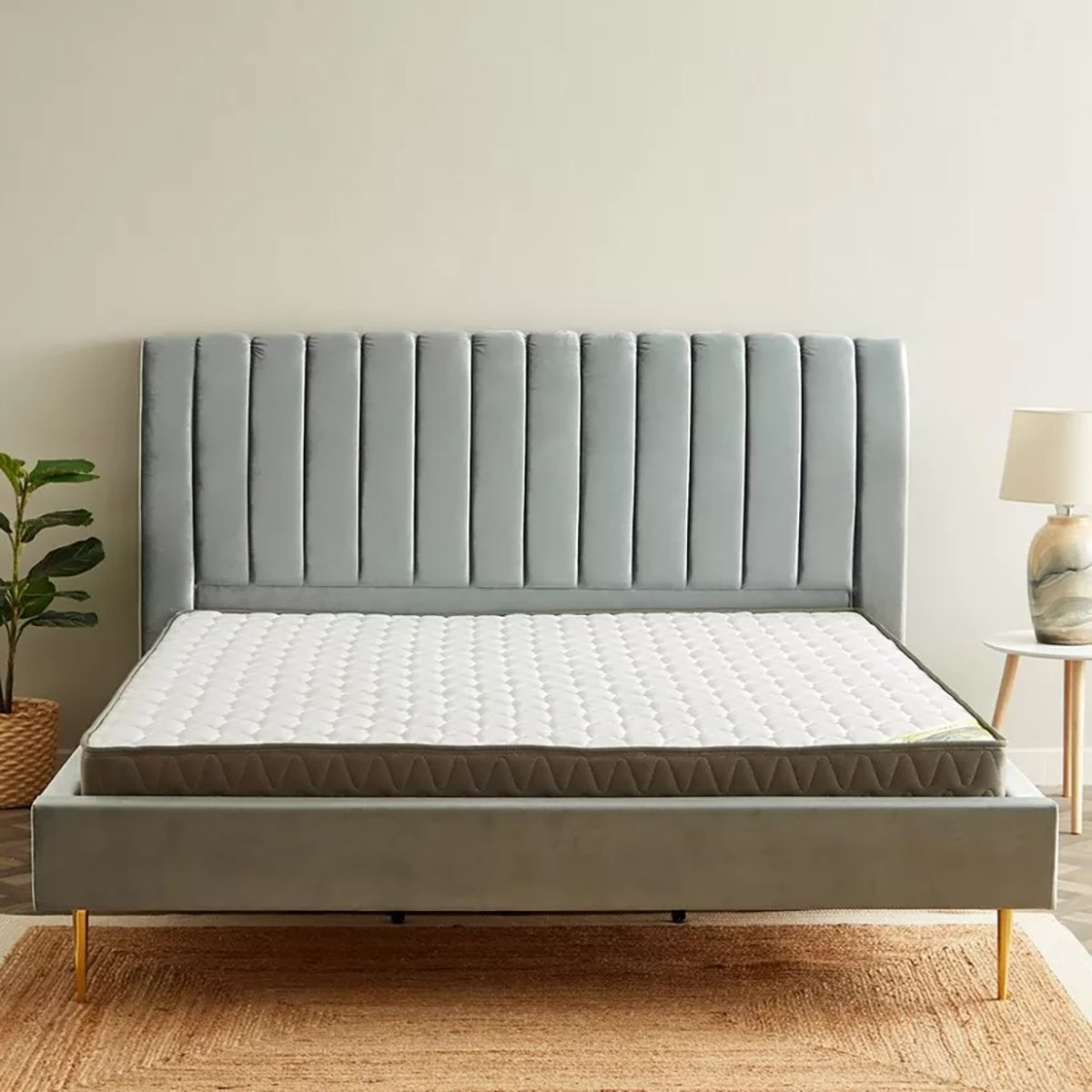 SleepEase iOrtho Support Firm Extra Firm Rebonded Foam Queen Mattress - 150x200x20 cm-hbxbedroom-mattresses-queen-image-3