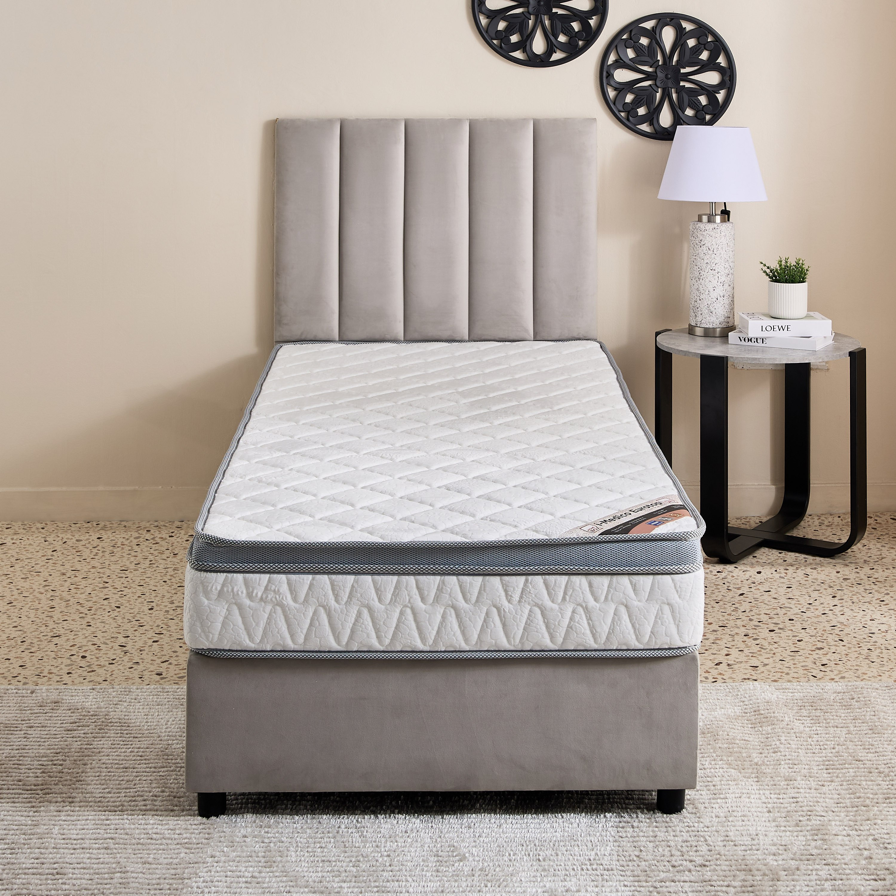مرتبة فردية إسفنج مجدد متوسطة الصلابة من سليب نست آي ميديكو يوروتوب - 90x200x24 سم-hbxfurniture-bedroom-mattresses-single-image-2
