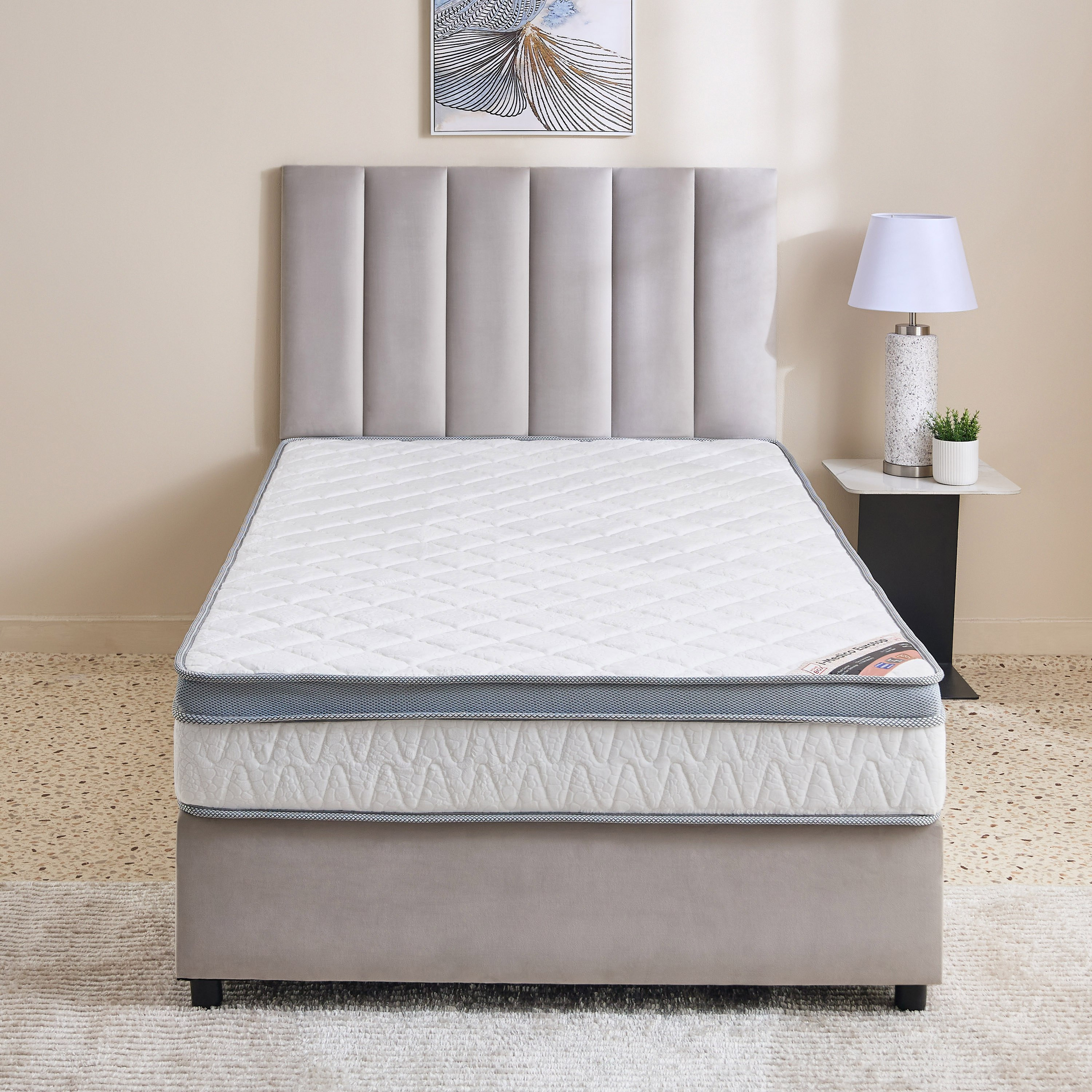 SleepNest iMedico Eurotop Medium Firm Rebonded Foam Twin Mattress - 120x200x24 cm-hbxfurniture-mattresses-twin-image-2