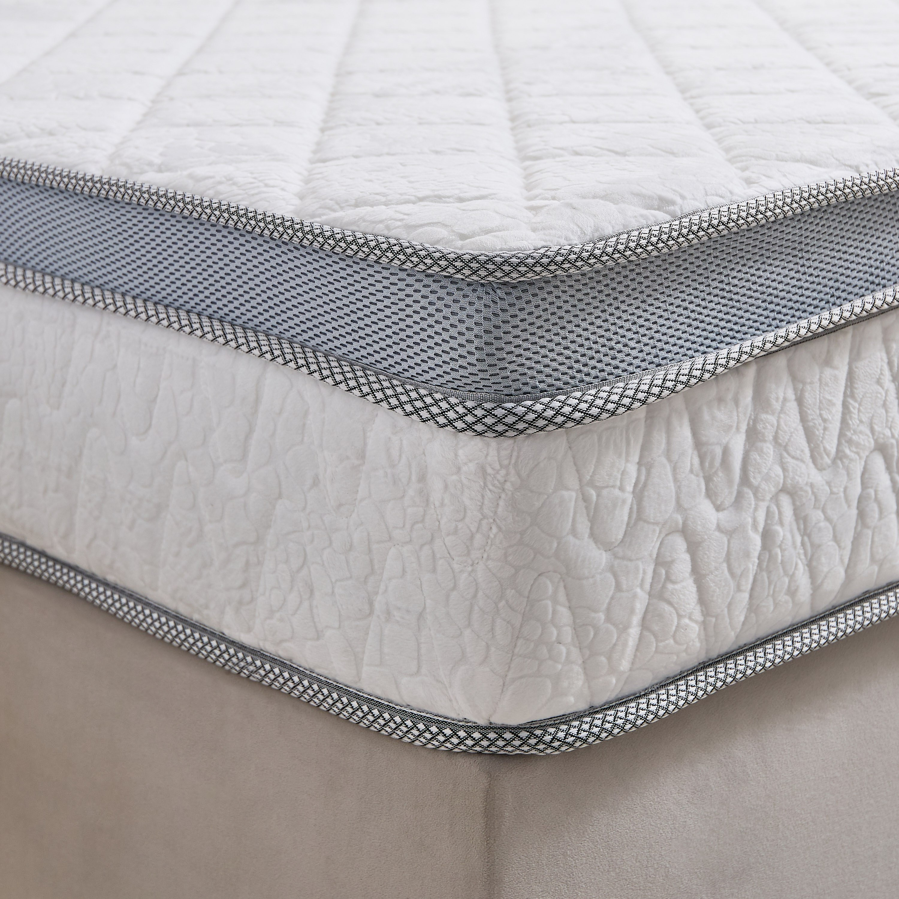 SleepNest iMedico Eurotop Medium Firm Rebonded Foam Twin Mattress - 120x200x24 cm-hbxfurniture-mattresses-twin-image-7