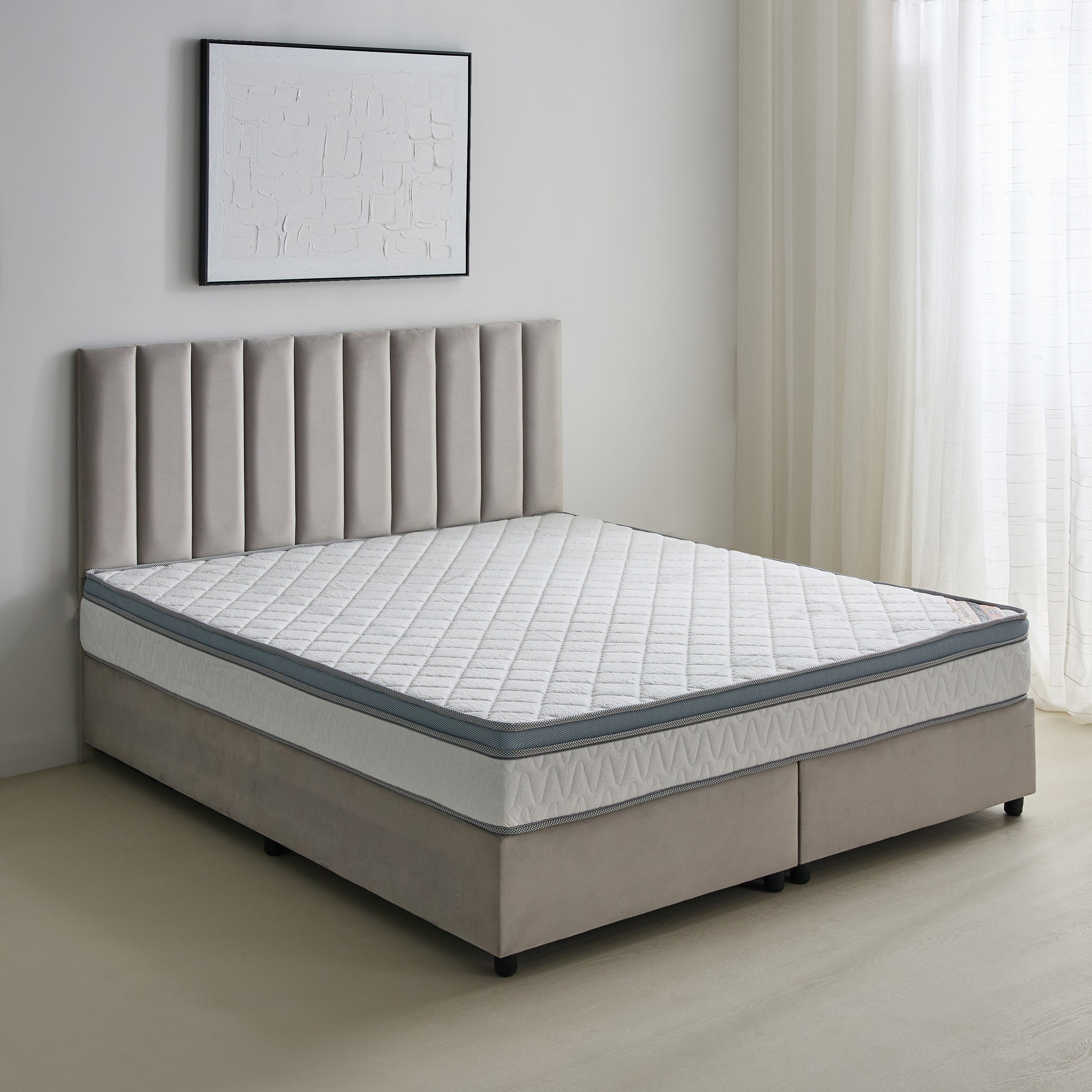 SleepNest iMedico Eurotop Medium Firm Rebonded Foam Queen Mattress - 160x200x24 cm-hbxbedroom-mattresses-queen-image-2