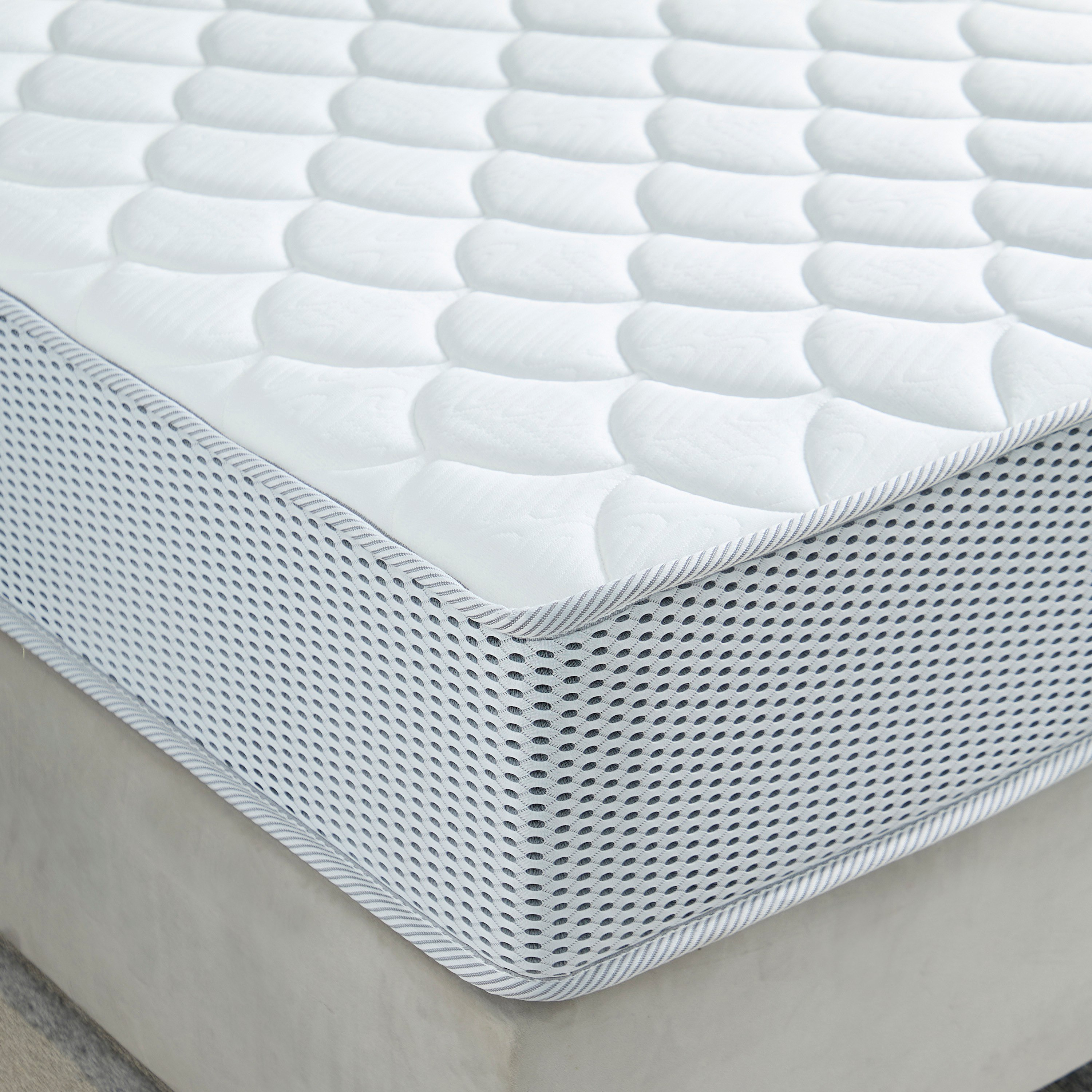 SleepNest iGolden Comfort Lux Medium Firm Pocket Spring Single Mattress - 90x200x25 cm-hbxfurniture-bedroom-mattresses-single-image-7