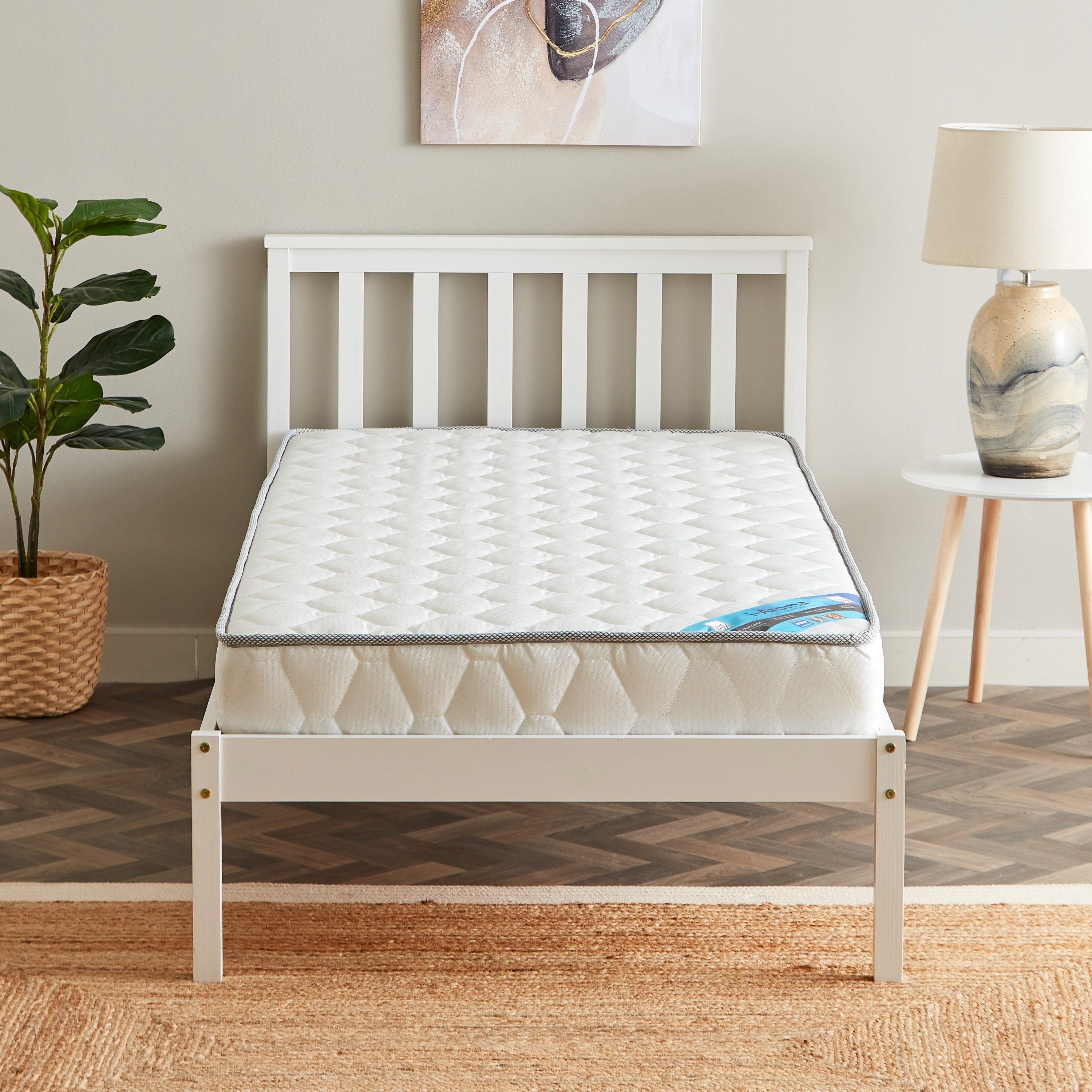 i-Aroma Single Foam Mattress - 90x200x15 cm-hbxfurniture-bedroom-mattresses-single-image-3