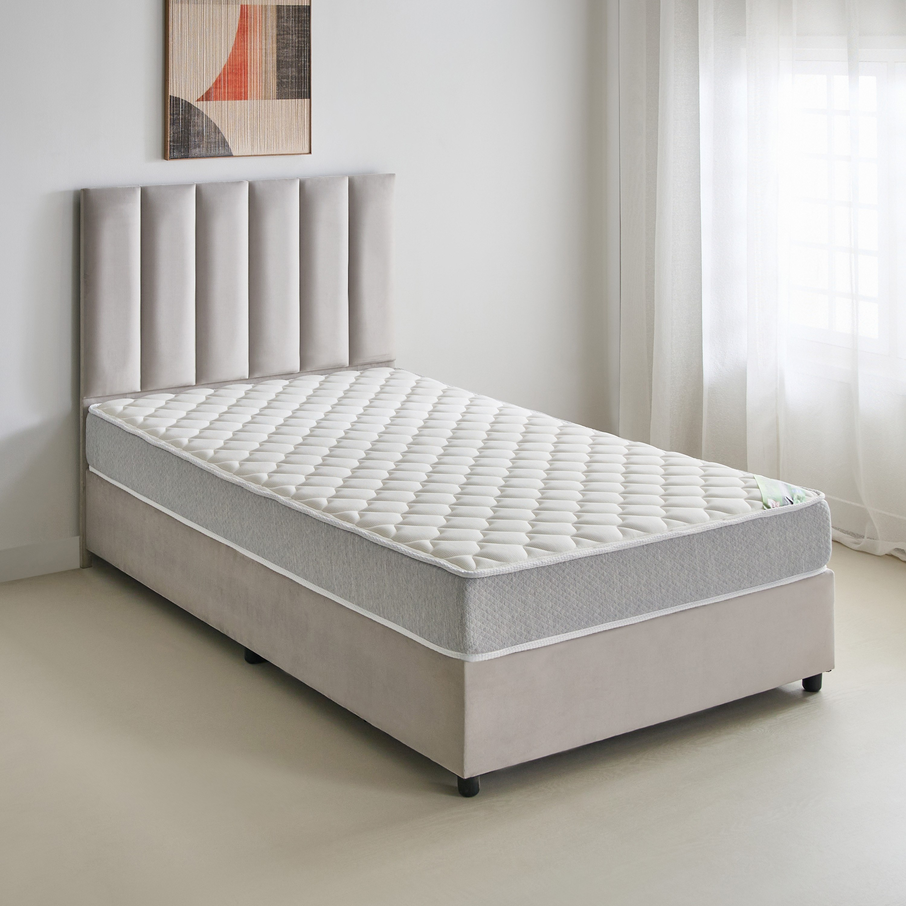 مرتبة كوين ناعمة إسفنج لاتكس عالي المرونة من سليب لوكس ناتورا - 150x200x20 سم-hbxbedroom-mattresses-queen-image-2