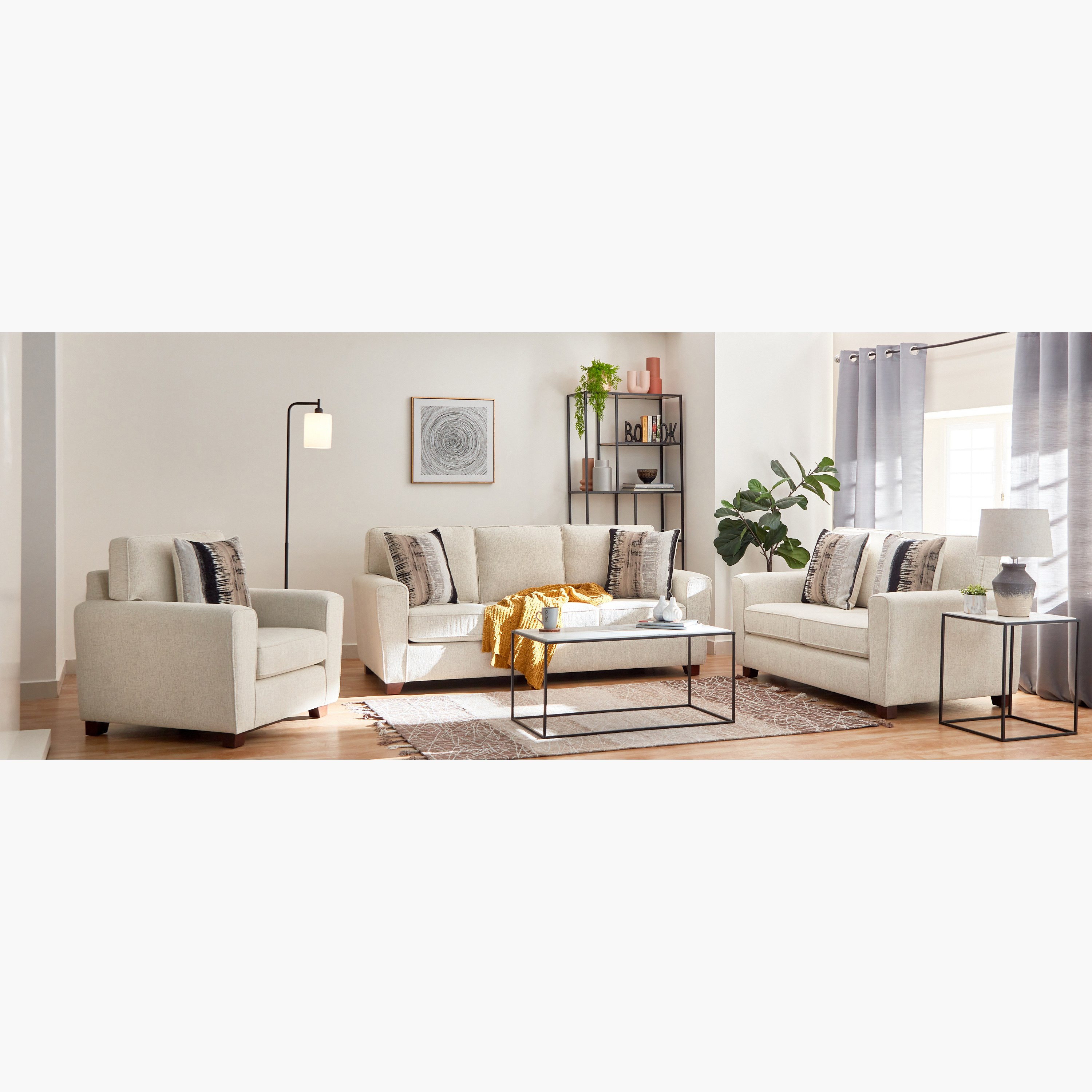 Vegas 2-Seater Fabric Sofa with 2 Cushions-hbxlivingroom-sofasandarmchairs-sofas-image-11