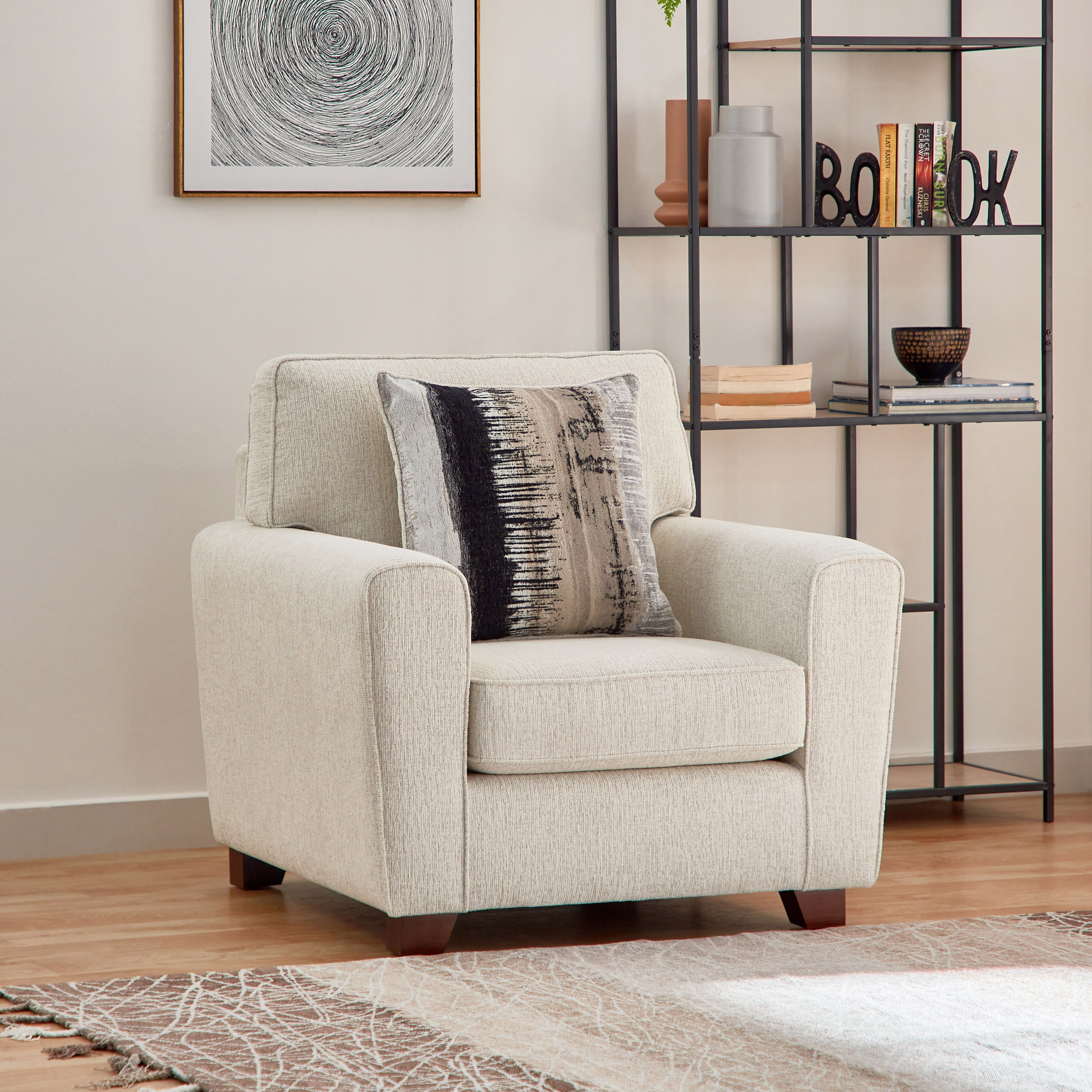 Vegas 1-Seater Fabric Sofa with Cushion-hbxlivingroom-sofasandarmchairs-sofas-image-1