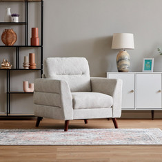 Mykonos 1-Seater Fabric Sofa