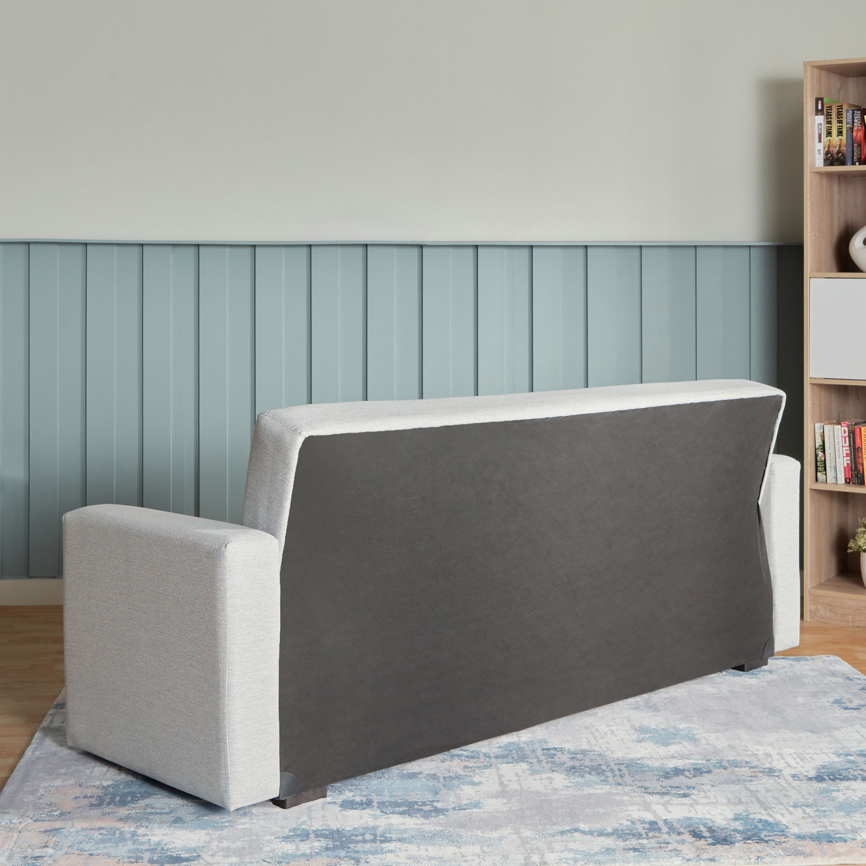 كنبة سرير كبيرة 3 مقاعد مع مساحة تخزين و2 وسادة من مينسك-hbxfurniture-sofasandarmchairs-sofabeds-image-5