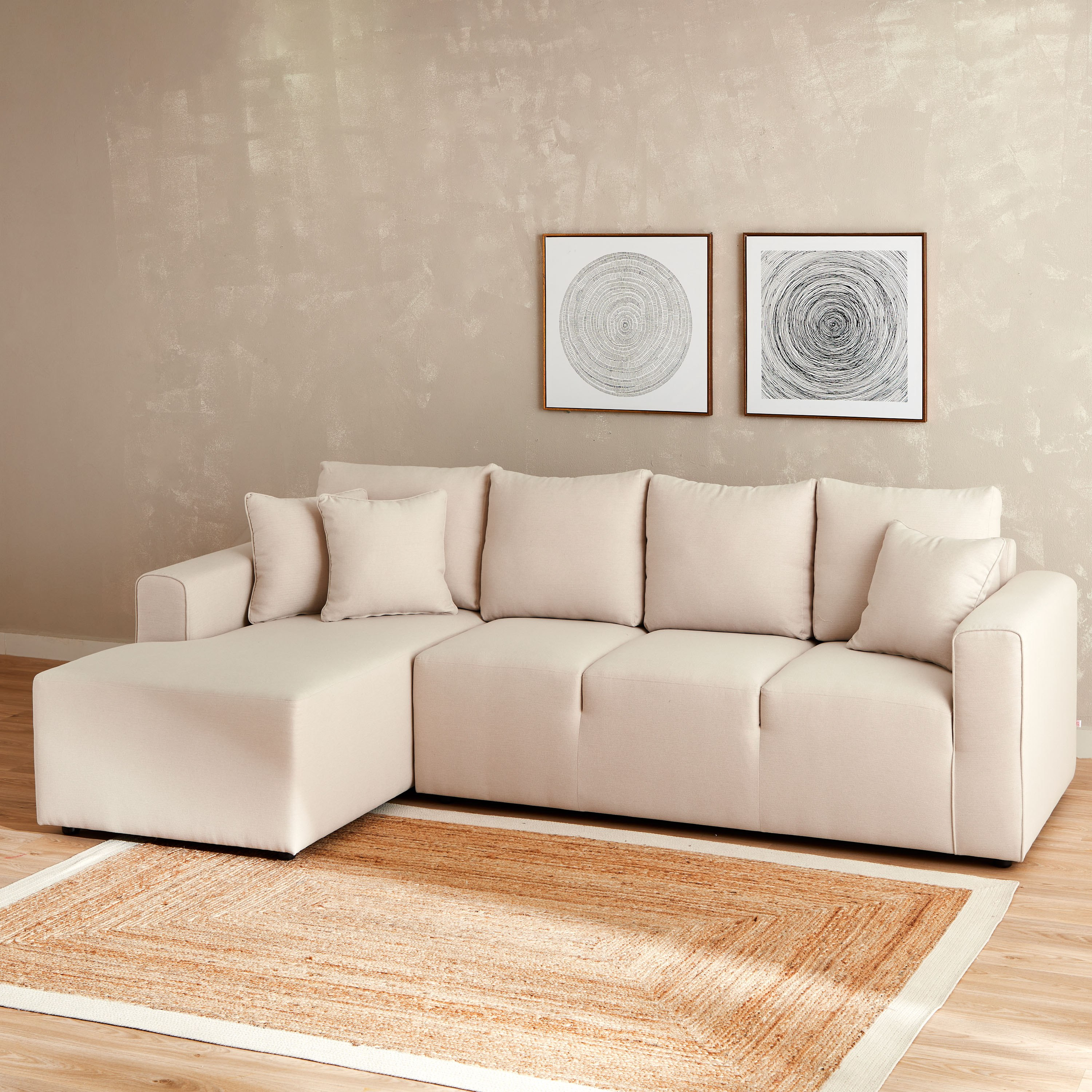 كنبة ركنية يسار قماشية بـ4 مقاعد مع 3 وسائد من سيدونا-hbxlivingroom-sofasandarmchairs-cornersofas-image-2