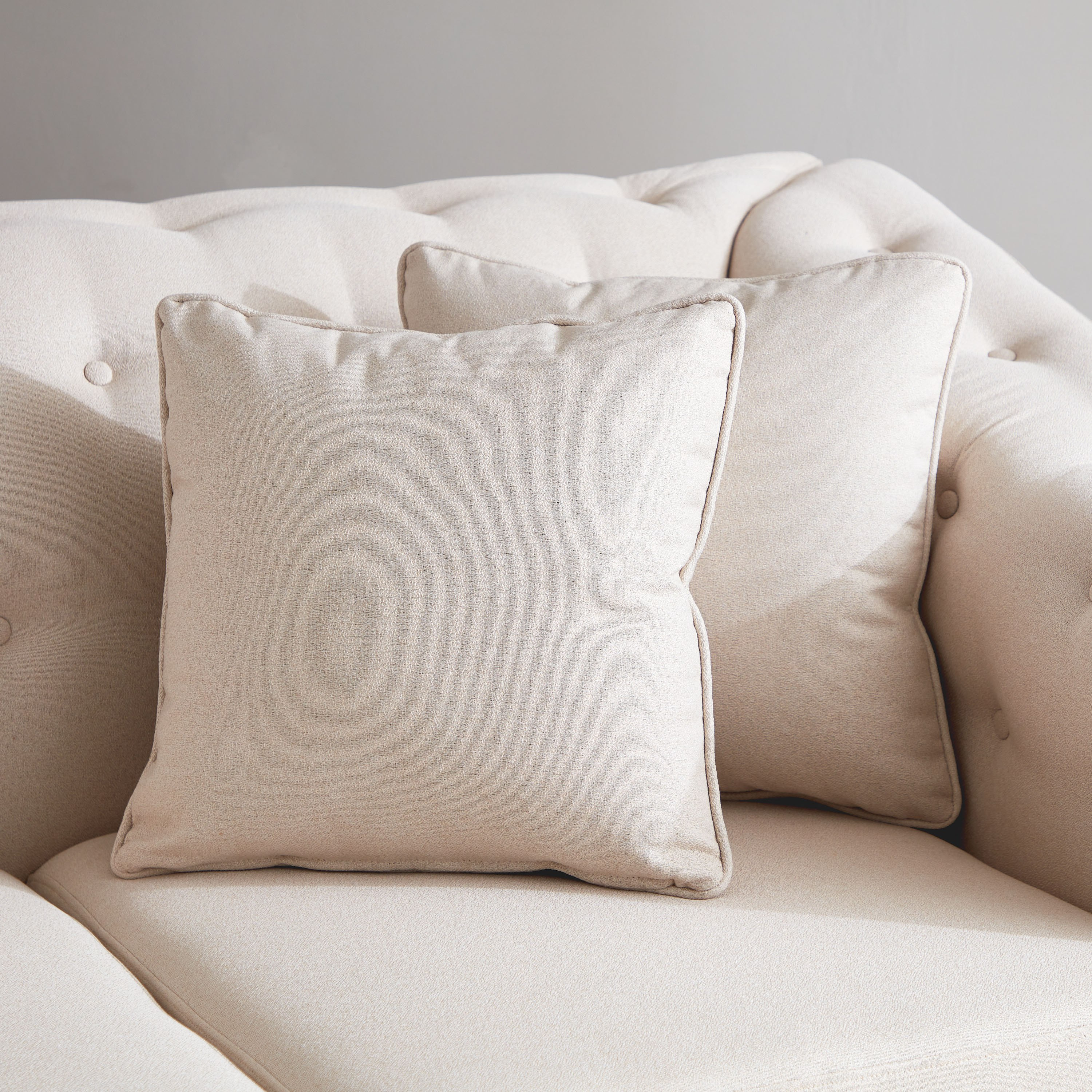كنبة قماش مقعدين مع 2 وسائد من سندريلا-hbxlivingroom-sofasandarmchairs-sofas-image-4