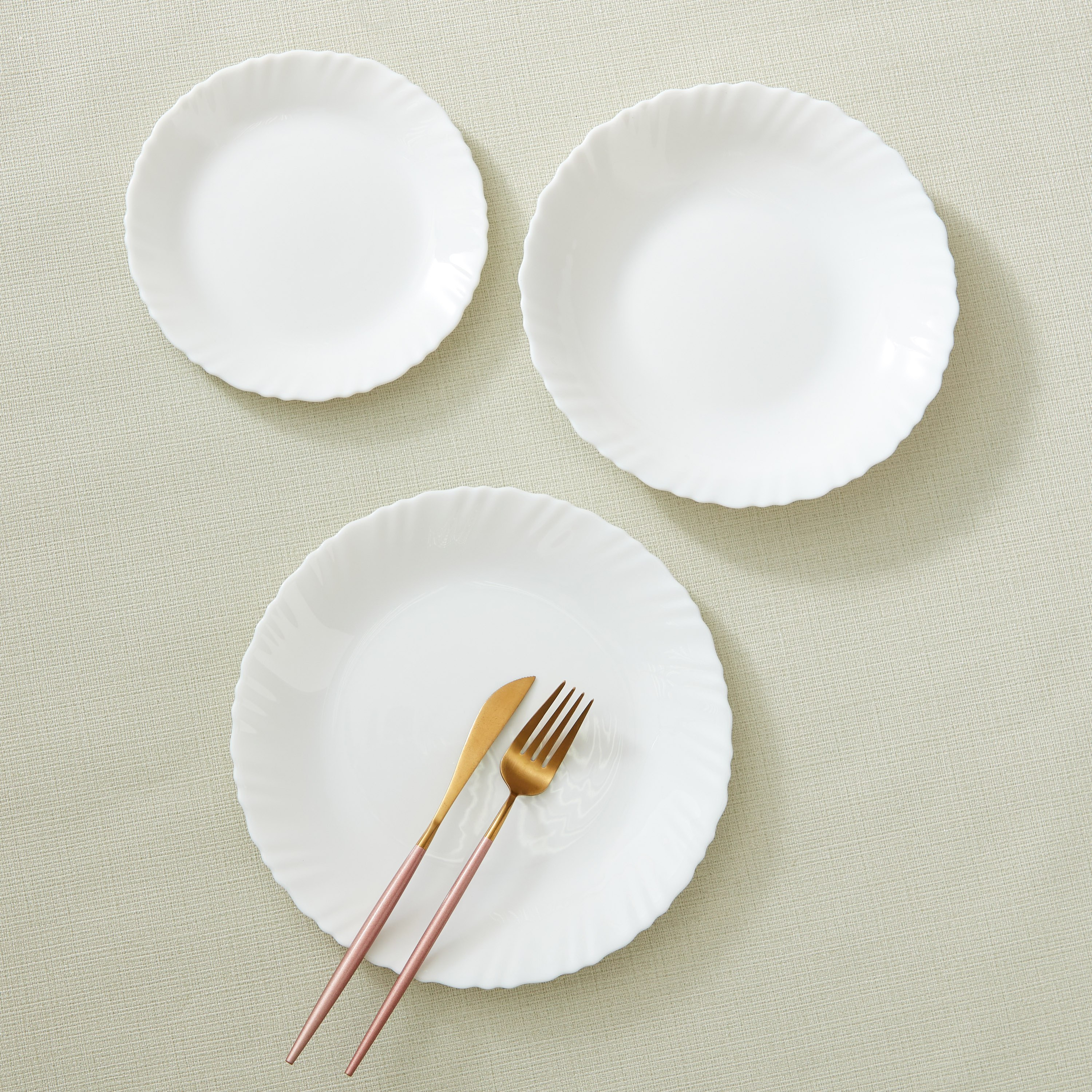 طقم عشاء 18 قطعة فيستون وايت أوبال وير - لومينارك-hbxhomeware-hbxkitchen-image-2