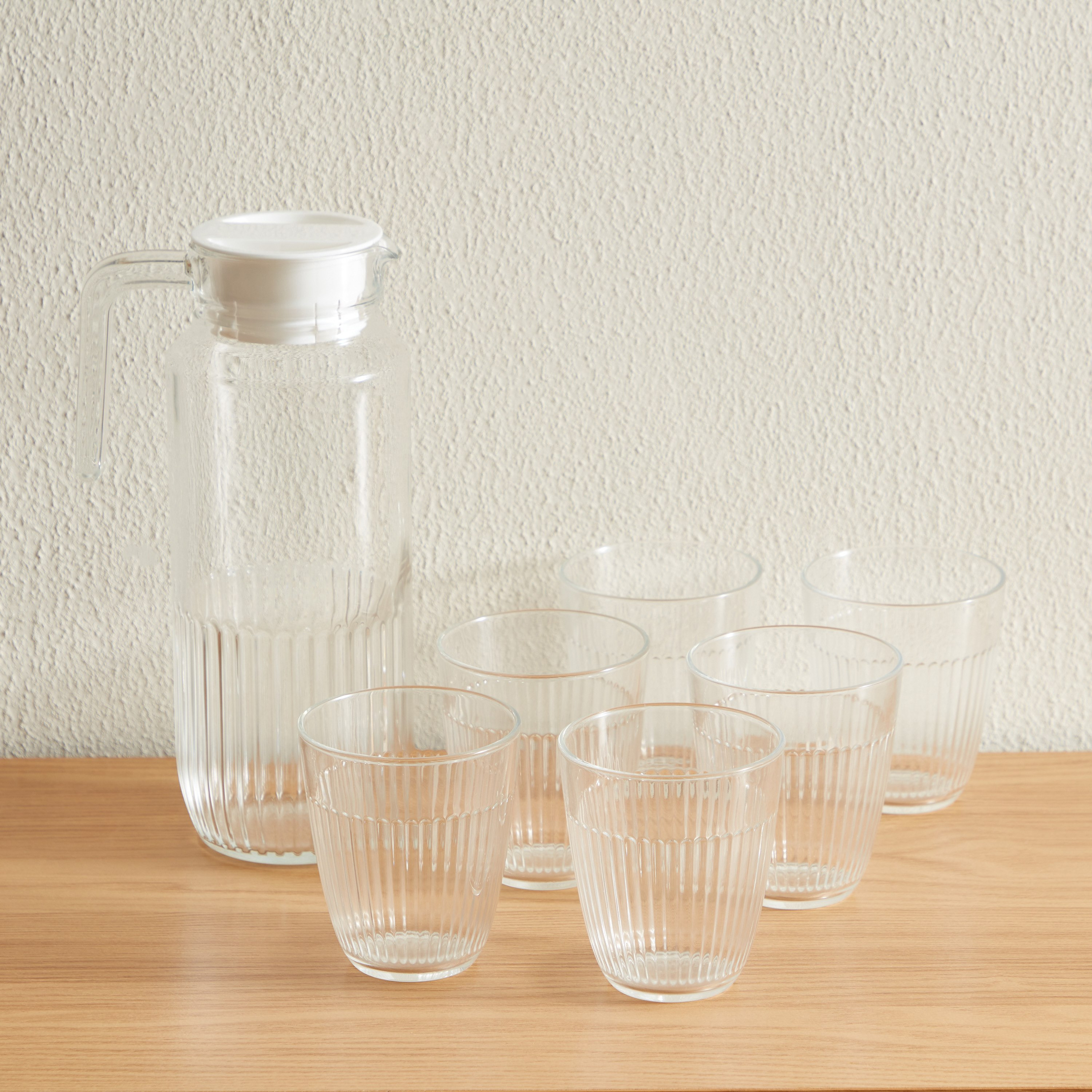 طقم أواني شرب زجاج 7 قطع من لومينارك-hbxhomeware-hbxkitchen-image-1