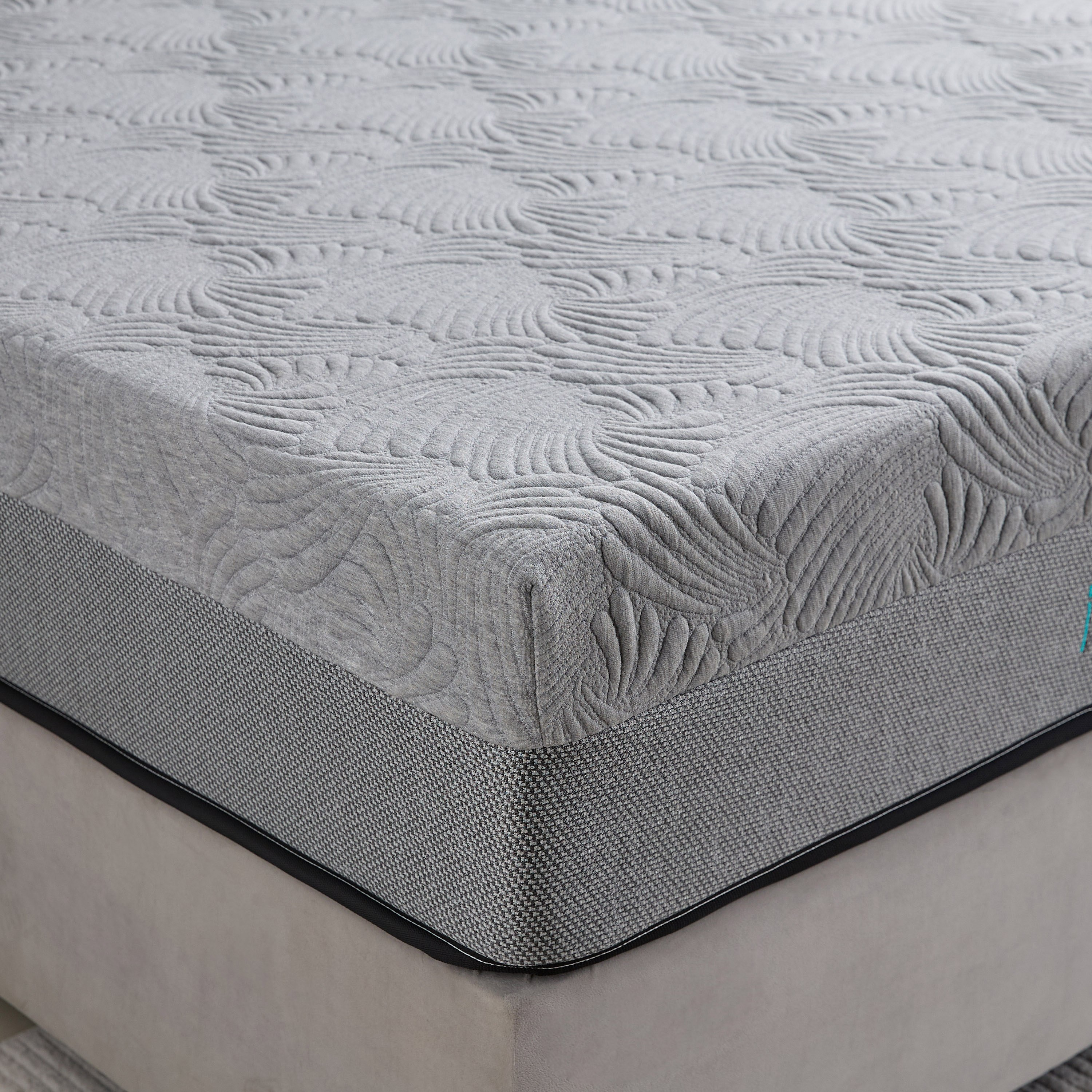 مرتبة فيسكو كوين متوسطة الصلابة مشبعة بالجل من سليب لوكس آي جراند - 150x200x25 سم-hbxbedroom-mattresses-queen-image-6