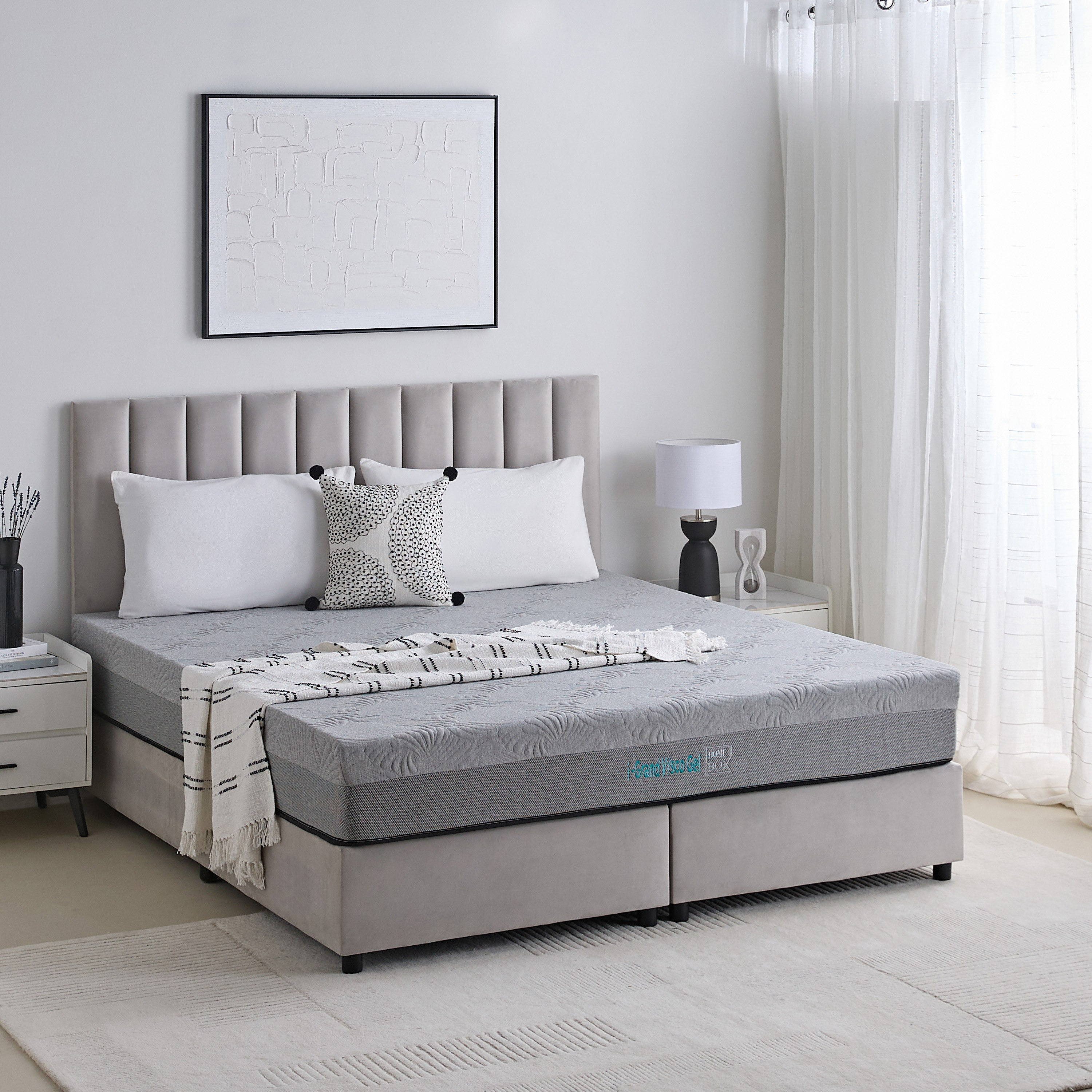 مرتبة فيسكو كينج متوسطة الصلابة مشبعة بالجل من سليب لوكس آي جراند - 180x200x25 سم-hbxfurniture-mattresses-king-image-9