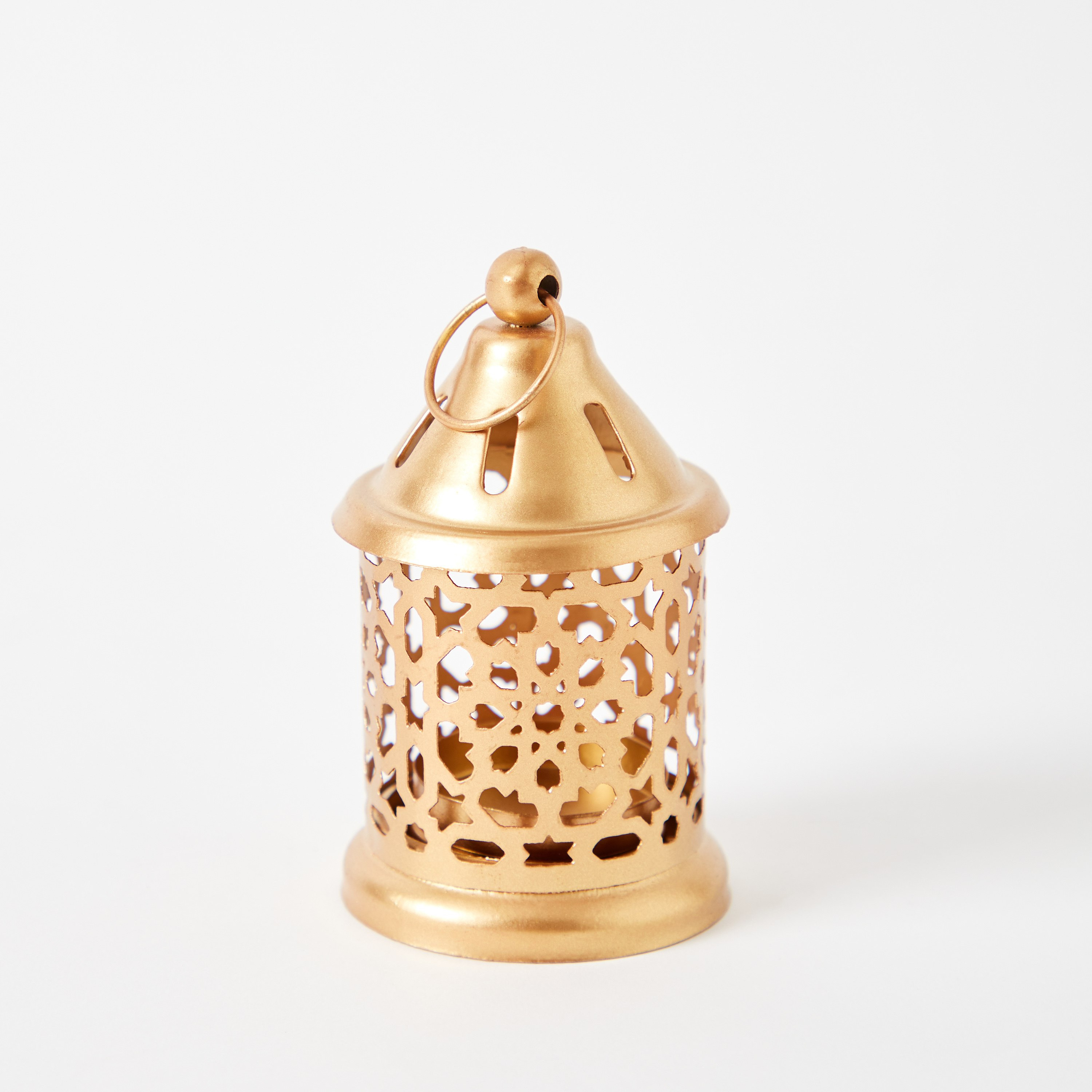 Markazi Metal Jaali Lantern - 6x6x12 cm-hbxdecorandfurnishings-homeaccessories-lanterns-image-5