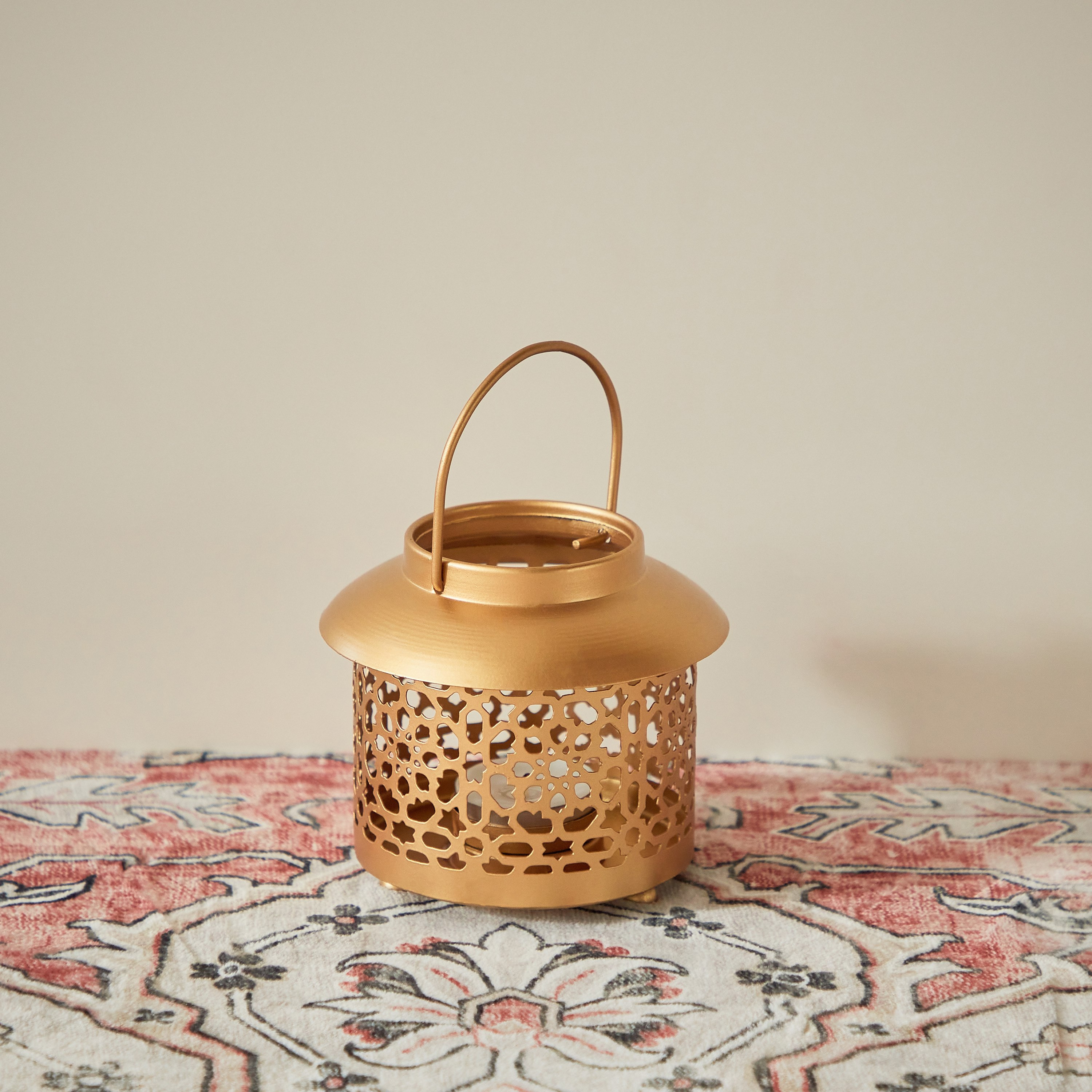 Markazi Metal Round Candle Holder - 10.5x10.5x10 cm-hbxlivingroom-decorandaccessories-candleholders-image-2