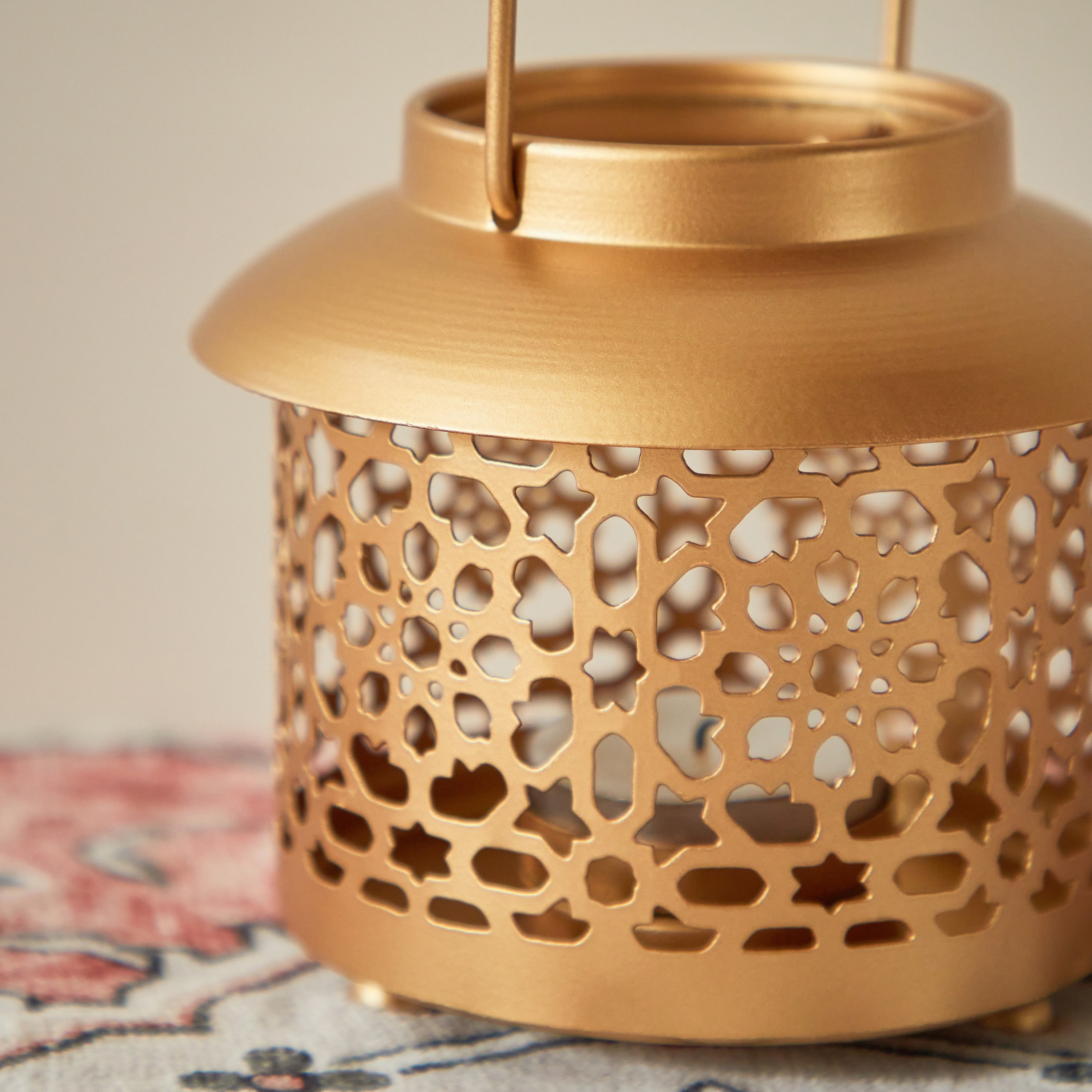 Markazi Metal Round Candle Holder - 10.5x10.5x10 cm-hbxlivingroom-decorandaccessories-candleholders-image-3