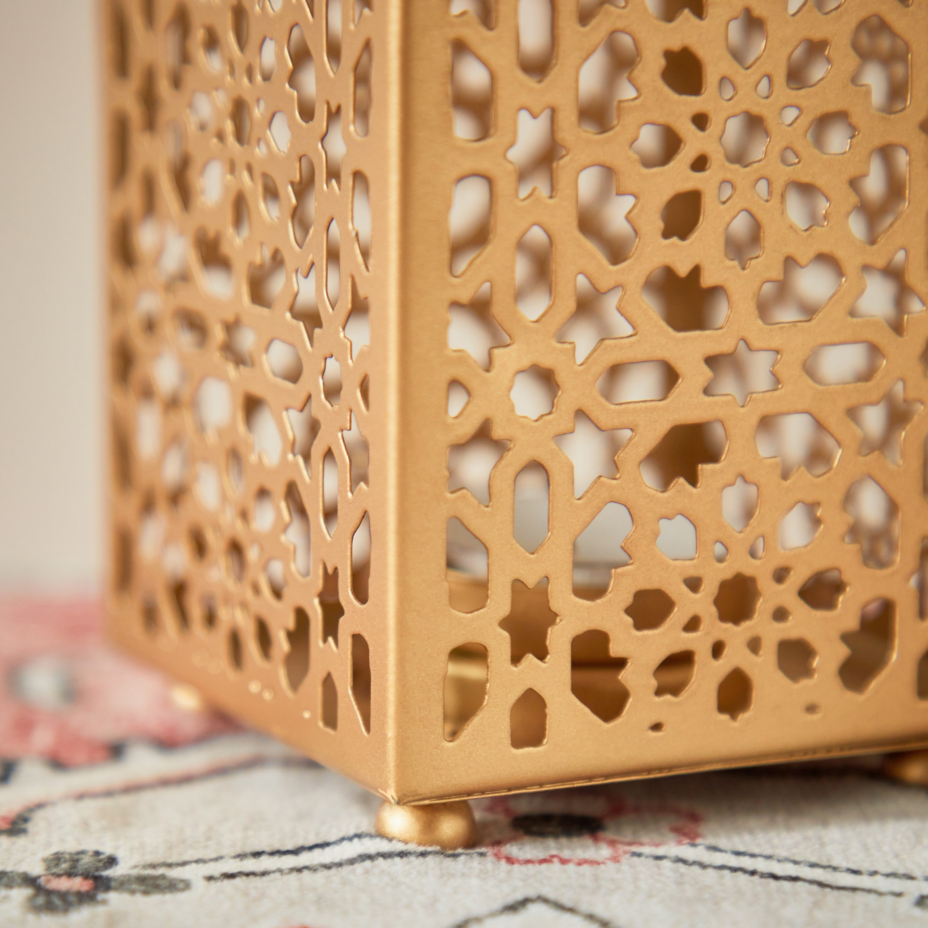 فانوس جاروخا معدن من مركزي - 9x8x17 سم-hbxdecorandfurnishings-homeaccessories-lanterns-image-4