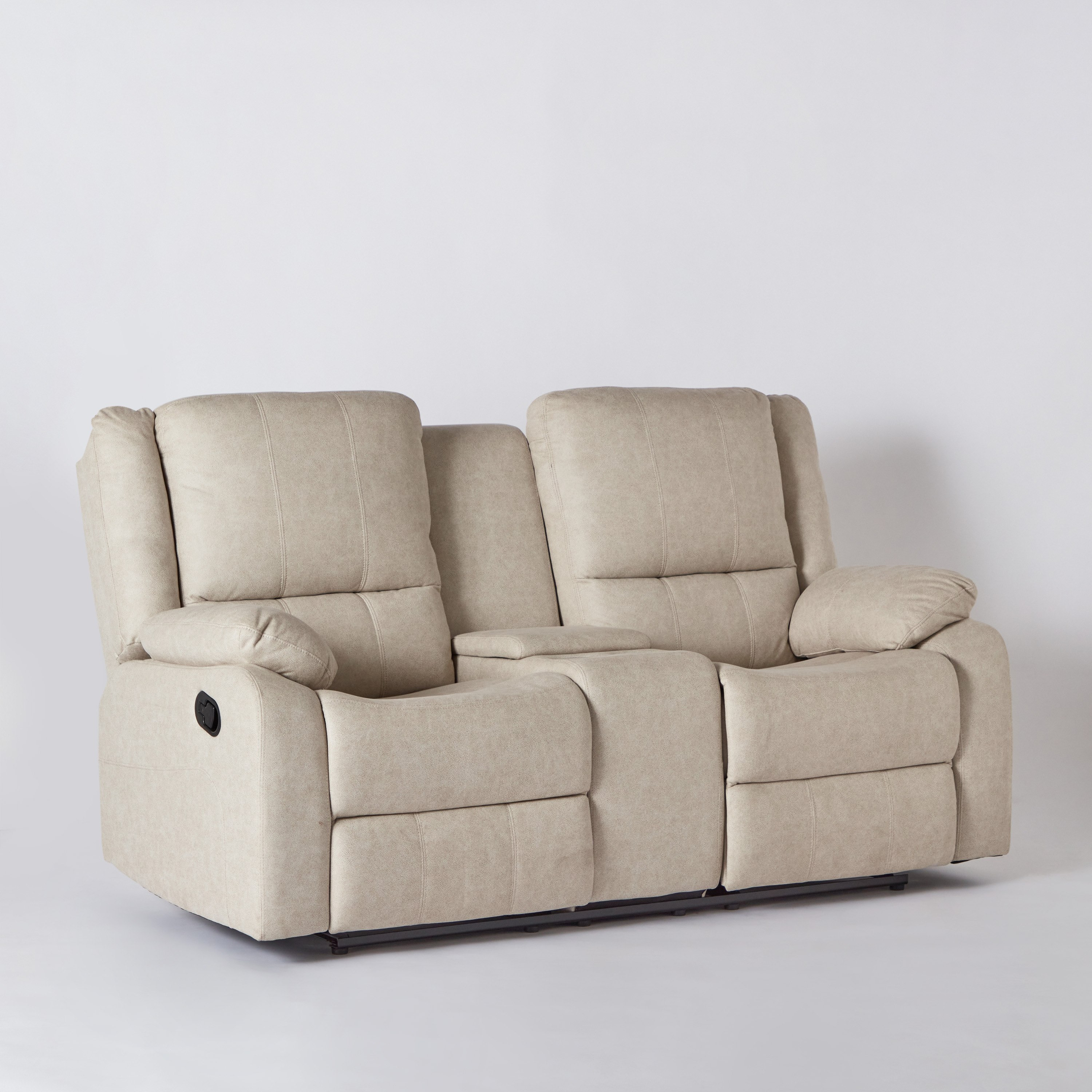 Larson 2-Seater Leather-Look Fabric Recliner Sofa with Console-hbxlivingroom-sofasandarmchairs-sofas-image-15