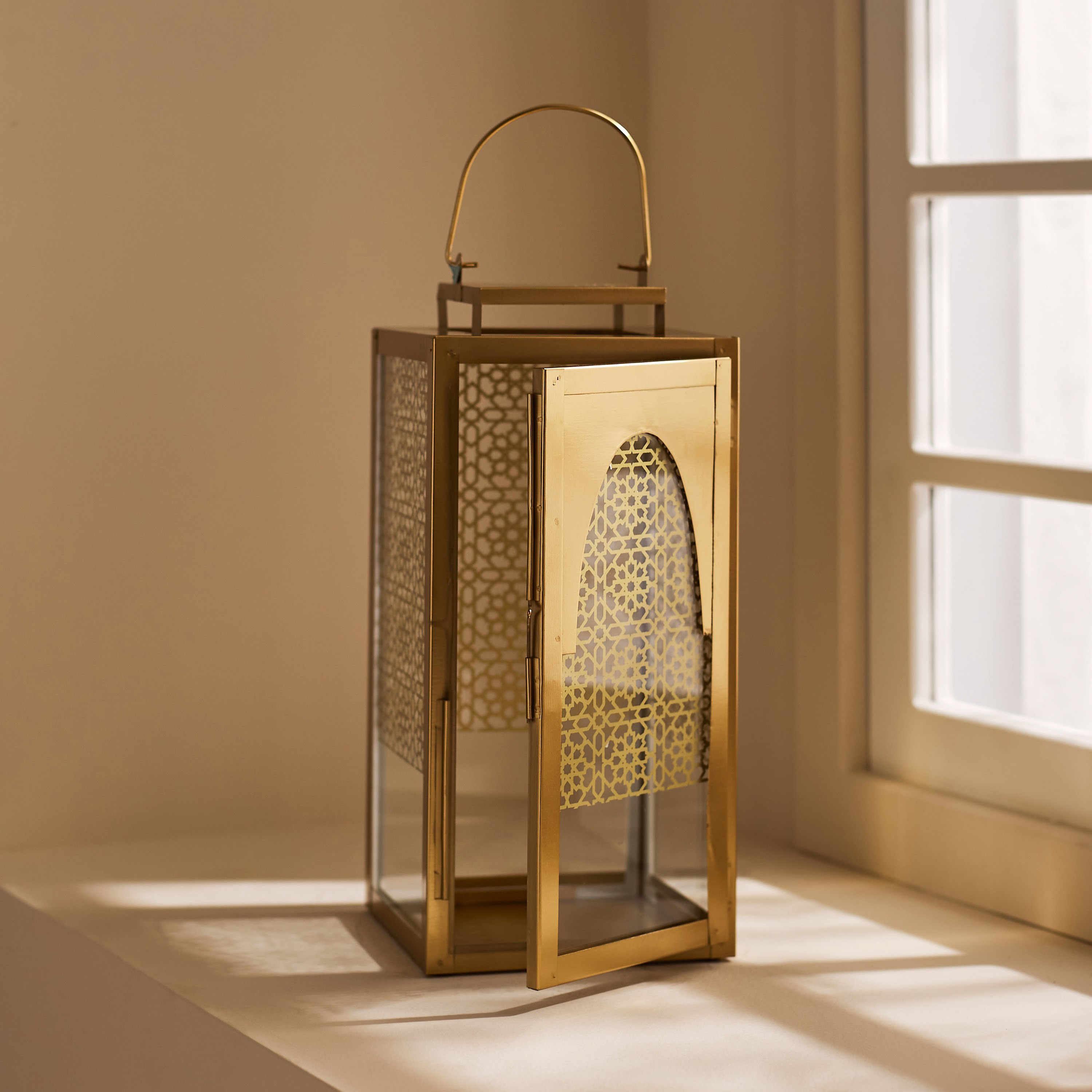 فانوس من إيفي ماركازي - 15x15x34 سم-hbxdecorandfurnishings-homeaccessories-lanterns-image-3