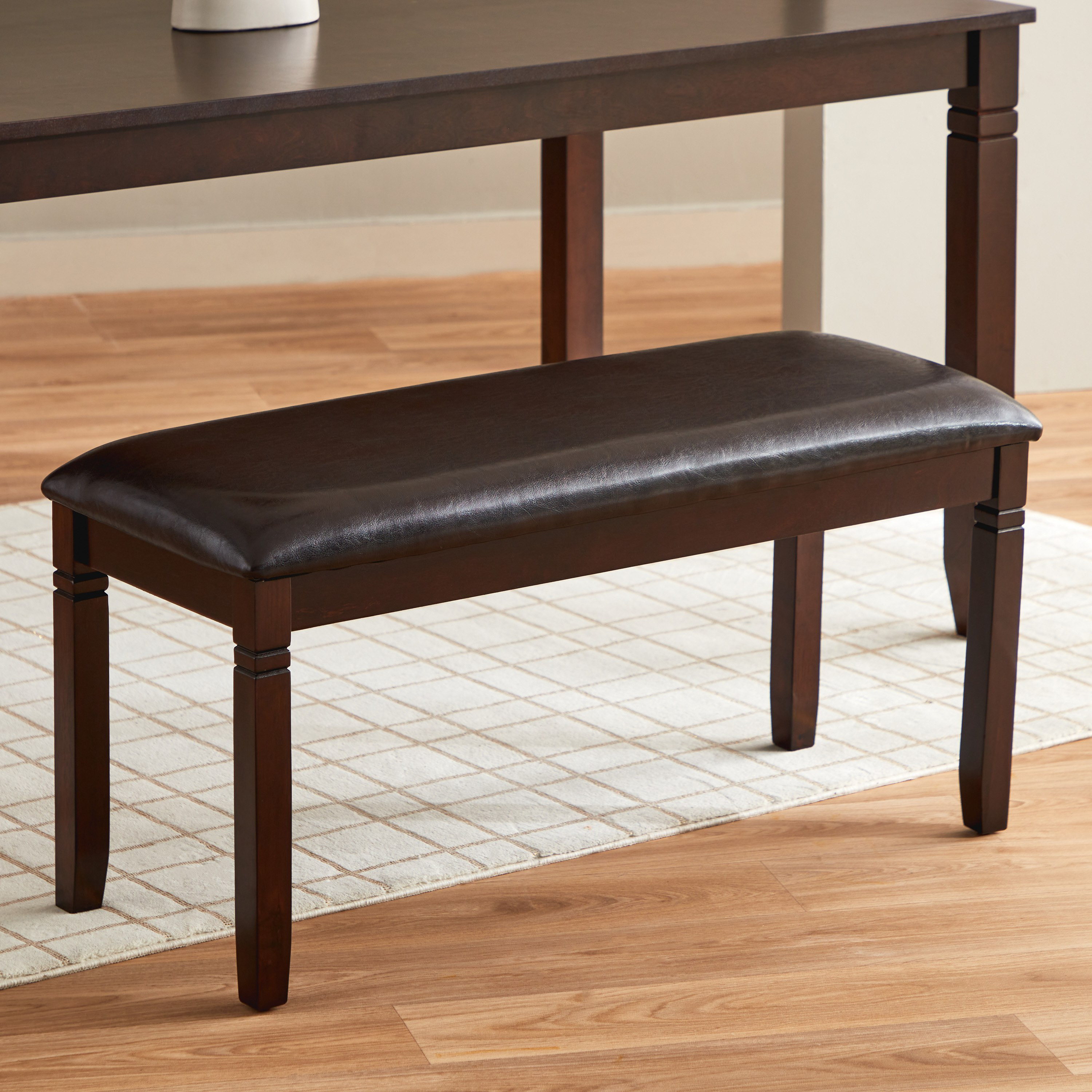 طقم سفرة 6 مقاعد مع مقعد بنش من إليوت-hbxfurniture-diningtablesandsets-diningsets-sixseater-image-14