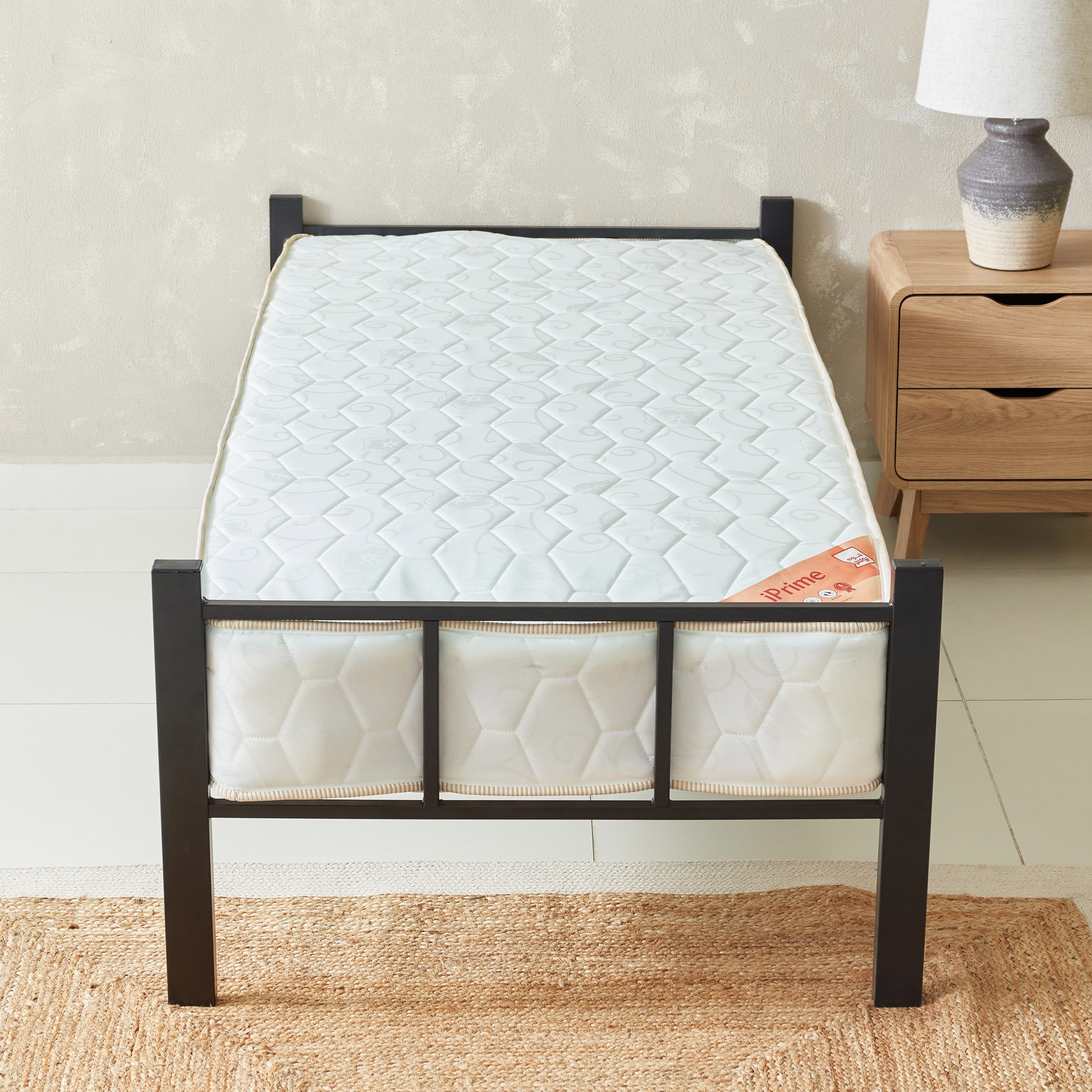 مرتبة فردية بإسفنج ونوابض حلزونية من سليب إيز آي-برايم - 90x200x22 سم-hbxfurniture-bedroom-mattresses-single-image-3