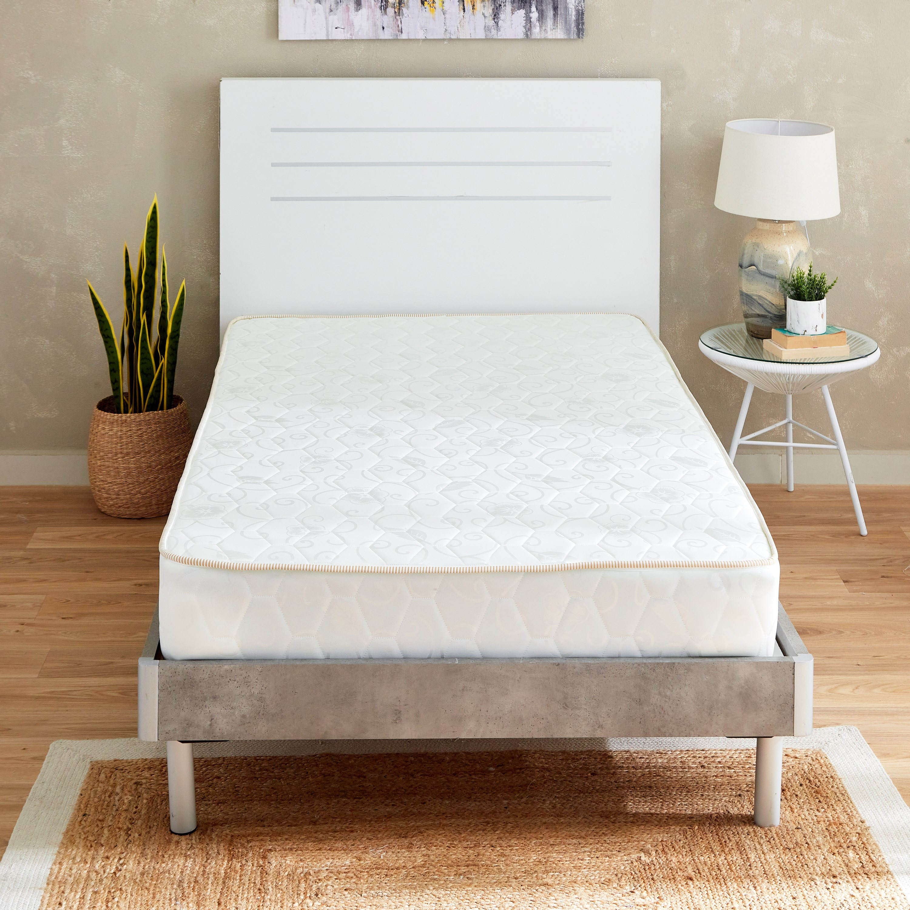 مرتبة توين بإسفنج ونوابض حلزونية من سليب إيز آي-برايم - 120x200x22 سم-hbxfurniture-mattresses-twin-image-3