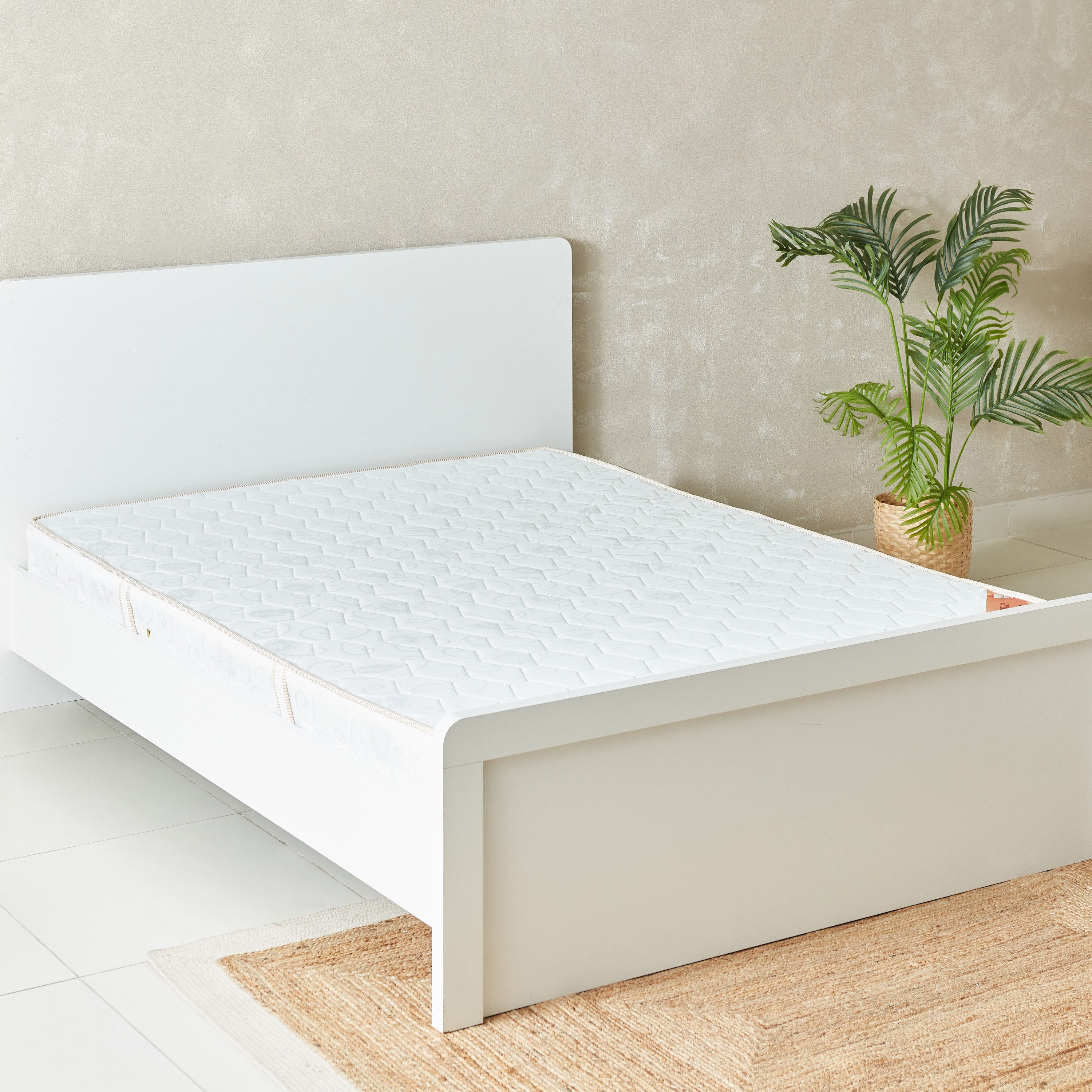 مرتبة كوين بإسفنج ونوابض حلزونية من سليب إيز آي-برايم - 150x200x22 سم-hbxbedroom-mattresses-queen-image-2