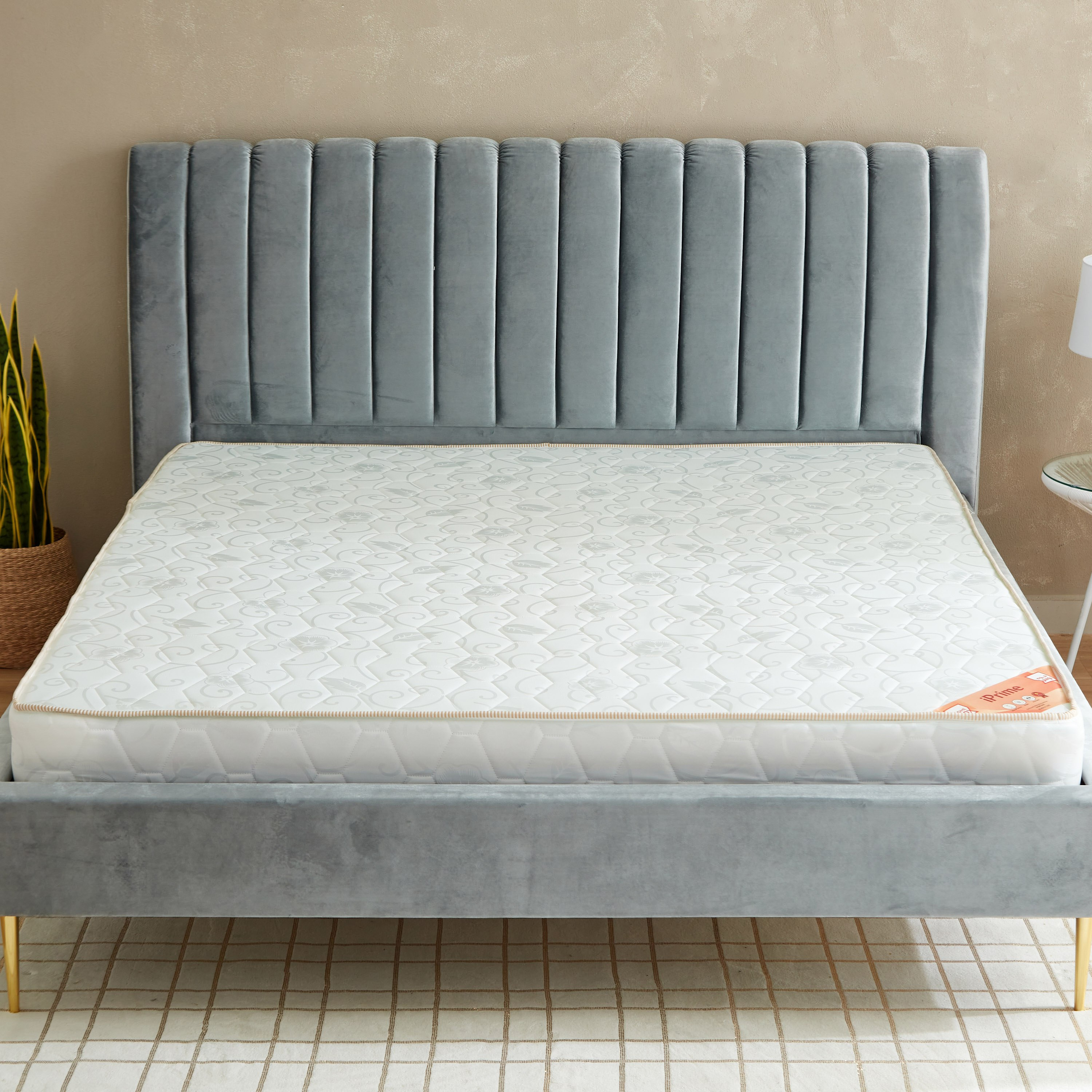 مرتبة كينج بإسفنج ونوابض حلزونية من سليب إيز آي برايم - 180x200x22 سم-hbxfurniture-mattresses-king-image-3