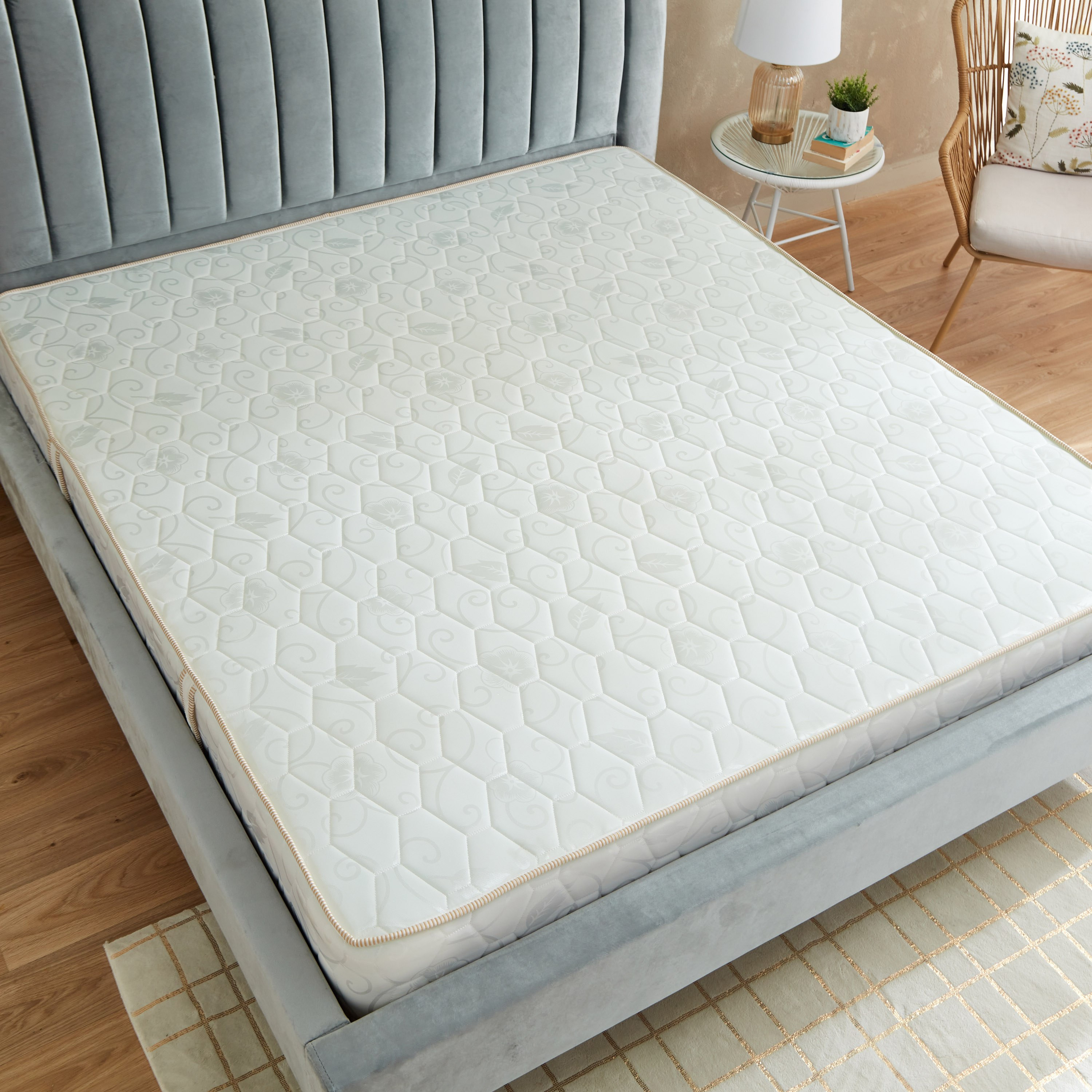 مرتبة كينج بإسفنج ونوابض حلزونية من سليب إيز آي برايم - 180x200x22 سم-hbxfurniture-mattresses-king-image-4