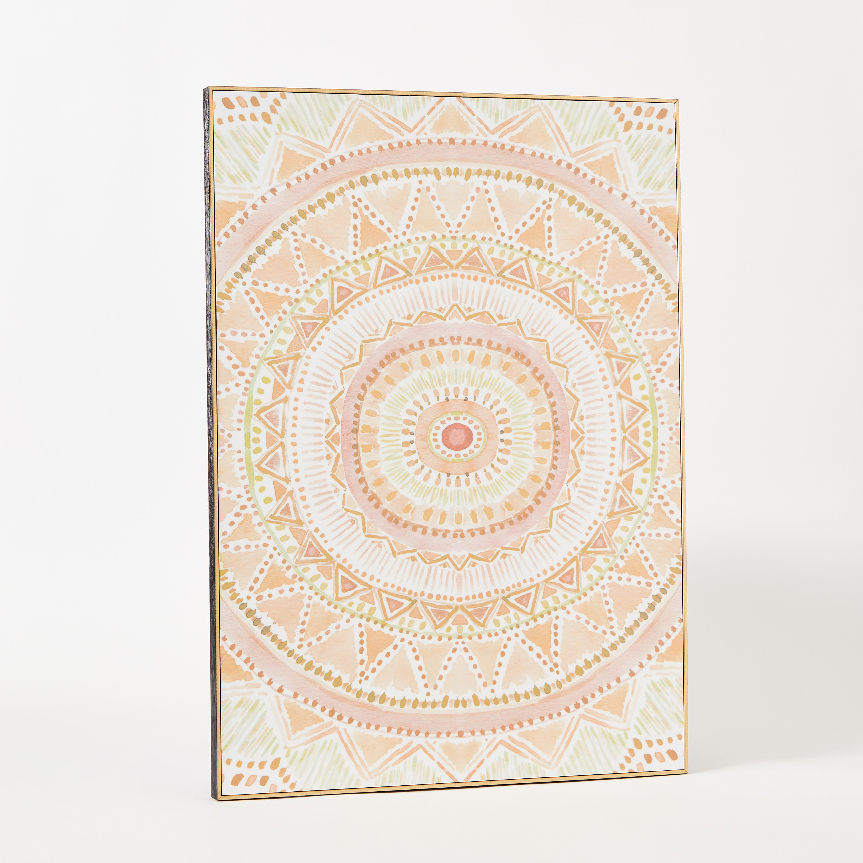 Zainab Mandala Print Framed Glossy Wall Art - 50x70x2.5 cm-hbxhomeware-hbxdecorandfurnishings-image-5