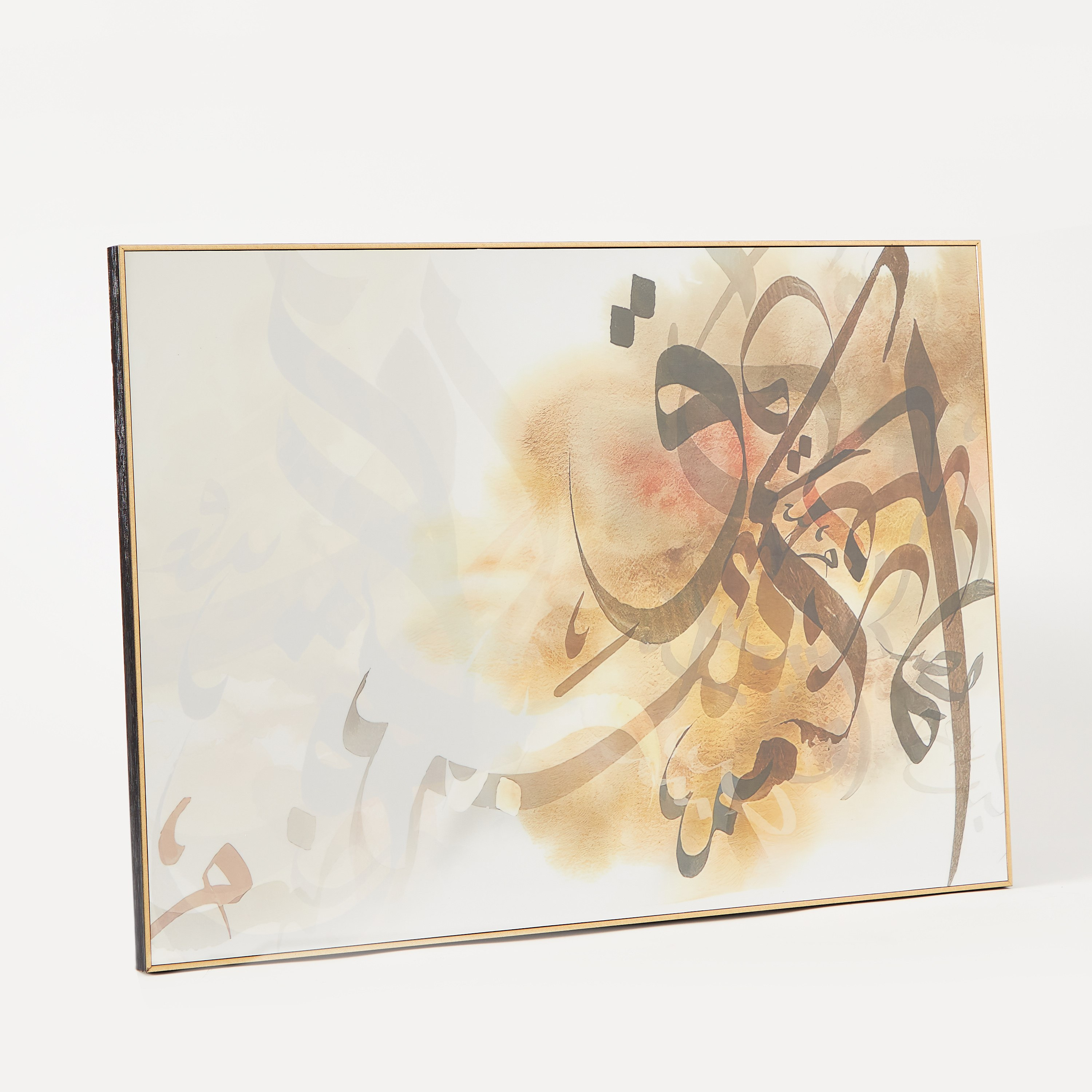 Zainab Calligraphy Abstract Framed Picture in Glossy Surface - 60x60x2.5 cm-PROMO_HB_AE_B1G1_250925-image-5