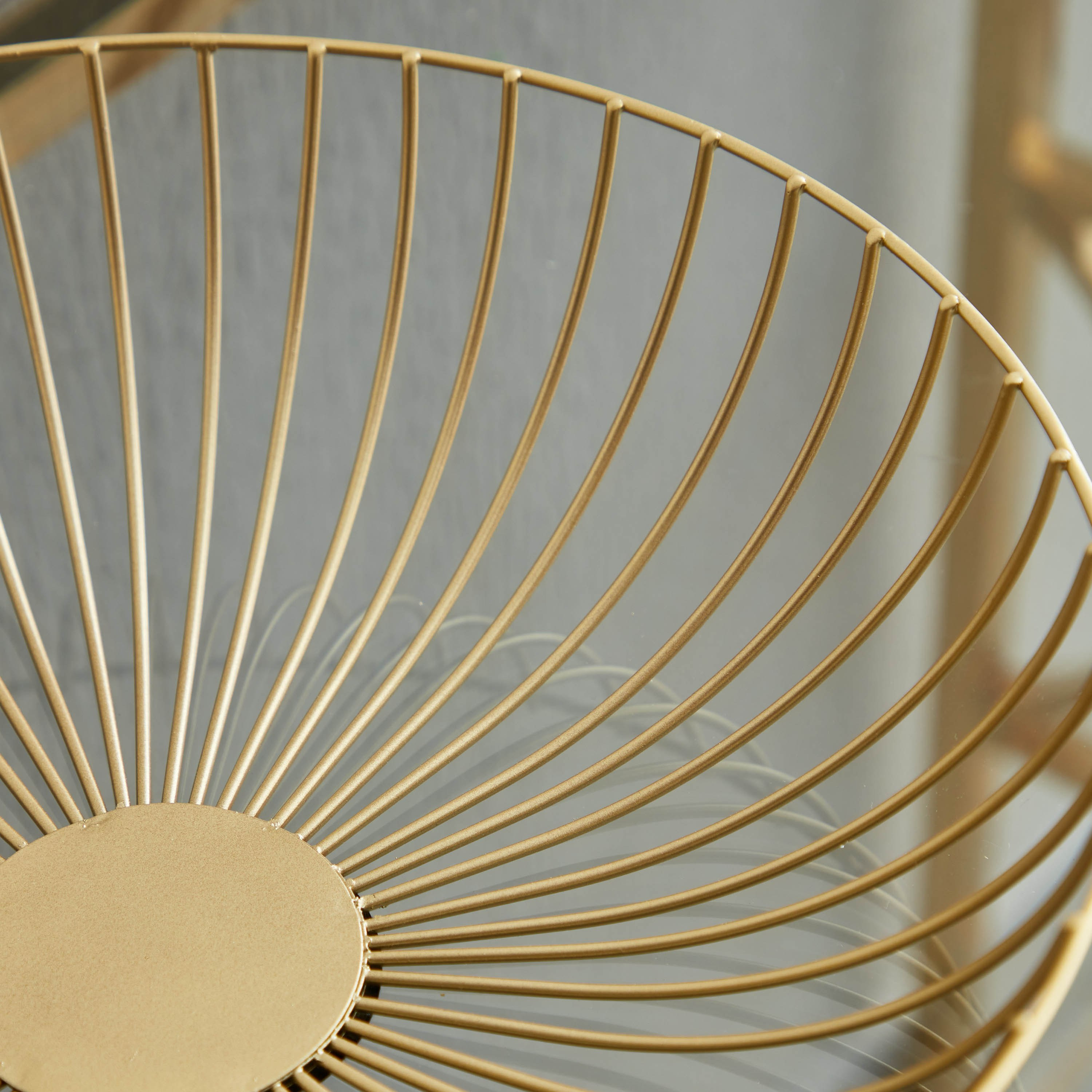 Esco Metal Palm Tray - 30.5x30.5x7.8 cm-hbxhomeware-hbxdecorandfurnishings-image-2