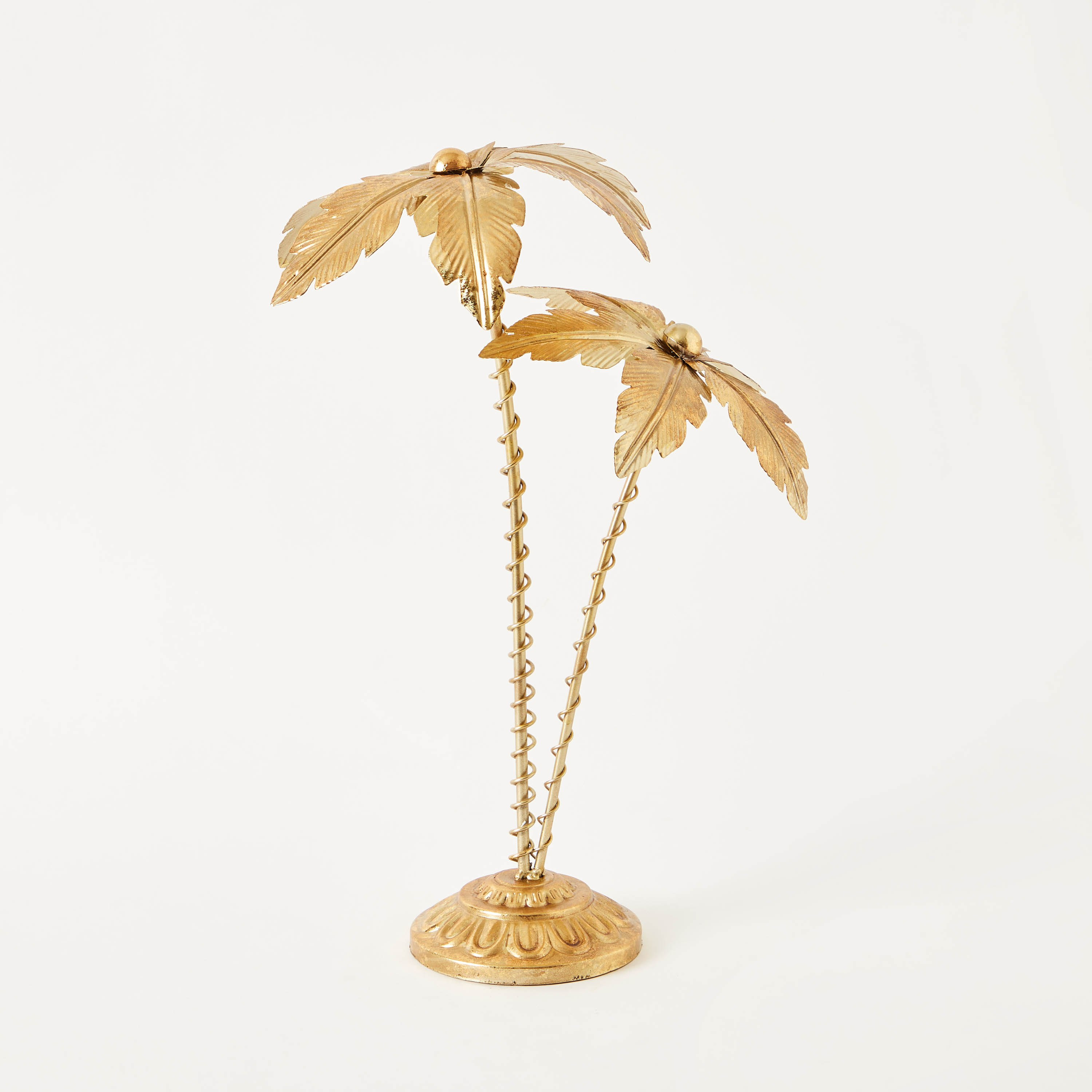 تحفة ديكور معدني بتصميم نخلة من إسكو - 24x17x41 سم-hbxhomeware-homedecor-figurinesandornaments-image-6