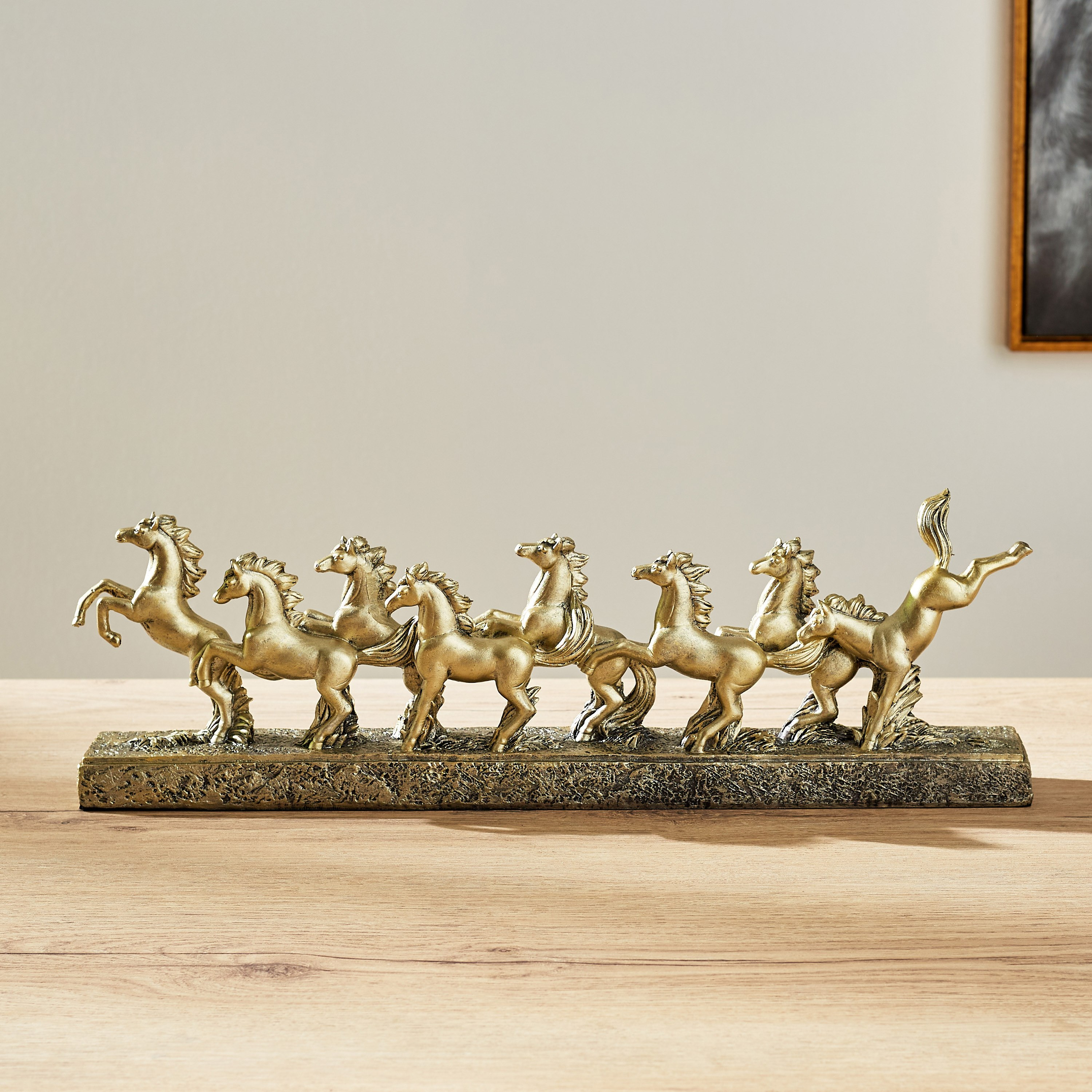 قطعة ديكور بتصميم حصان من إسكو - 48x5.8x16 سم-hbxhomeware-homedecor-figurinesandornaments-image-1