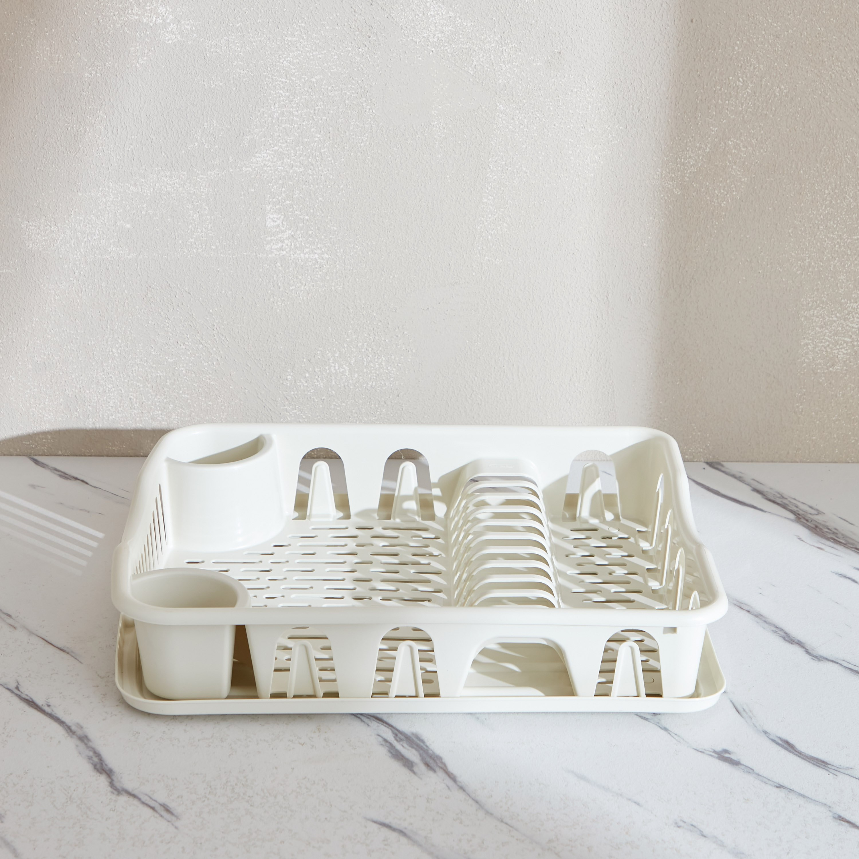 رف صحون مع صينية من كوزموبلاست - 50x40x10 سم-hbxhomeware-hbxkitchen-image-2