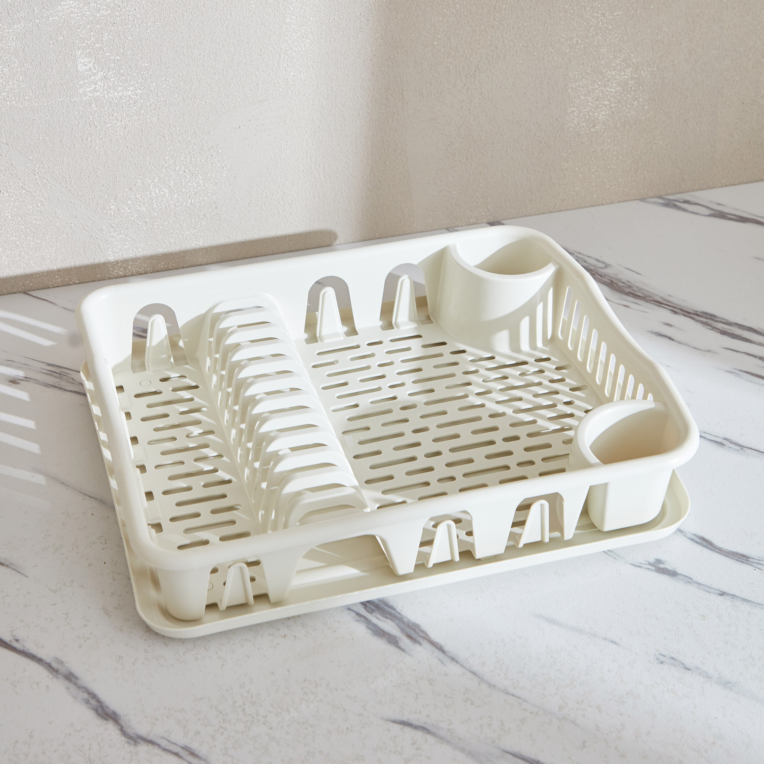 رف صحون مع صينية من كوزموبلاست - 50x40x10 سم-hbxhomeware-hbxkitchen-image-3