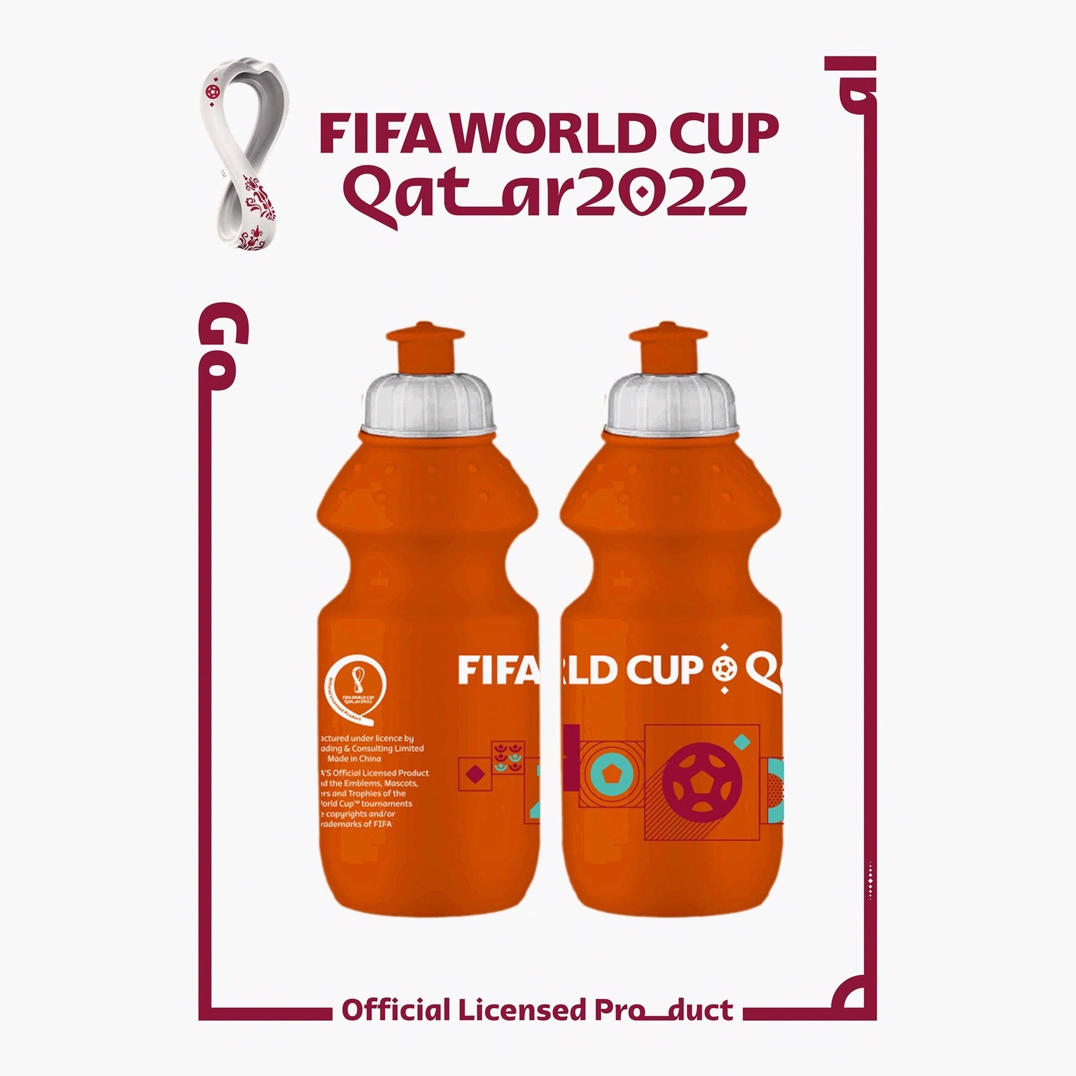 FIFA Kids' Sports Water Bottle - 350 ml-hbxhomeware-diningandtabletop-bottles-image-3