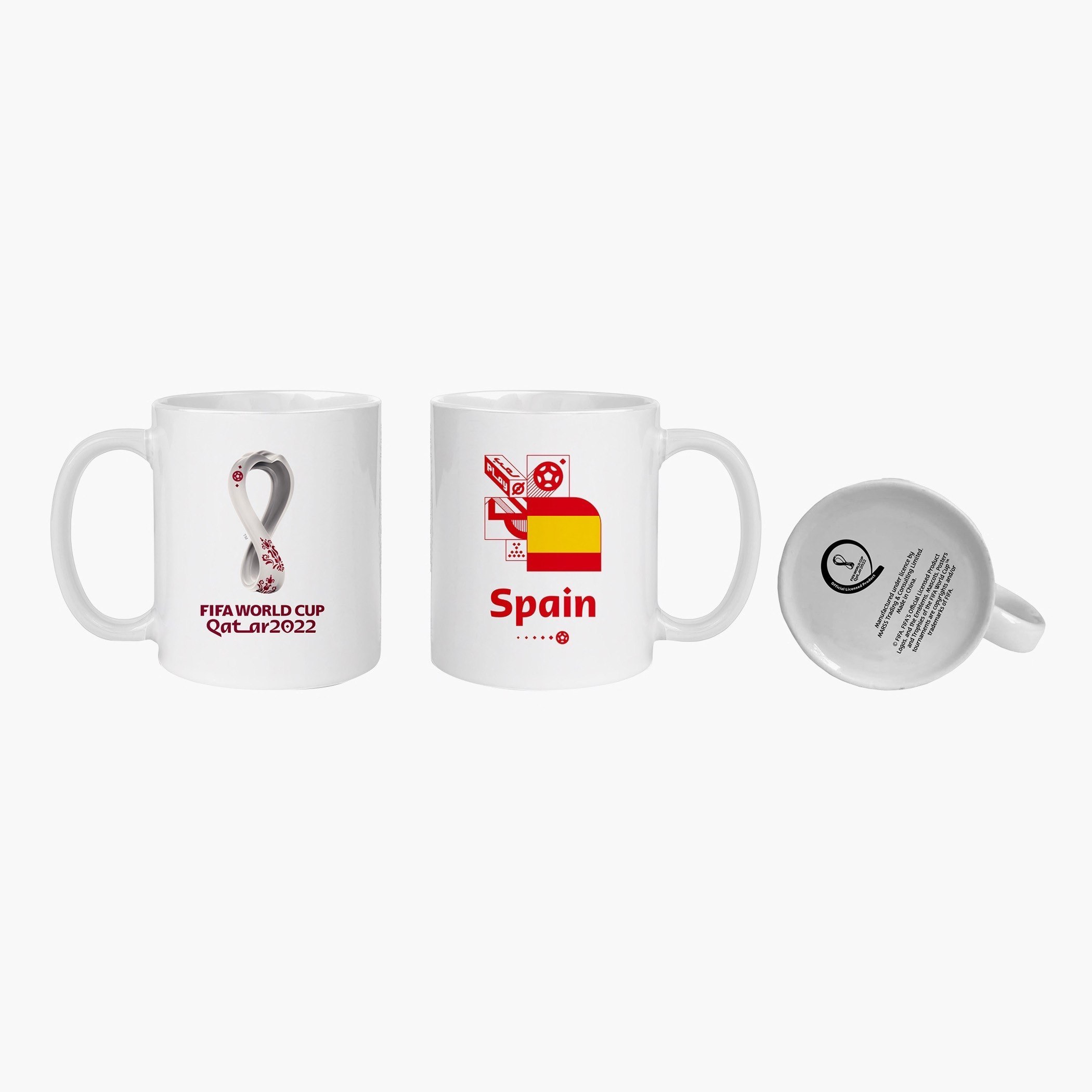 مج سيراميك بطبعات فريق أسبانيا من فيفا - 450 مل-hbxhomeware-hbxkitchen-image-4