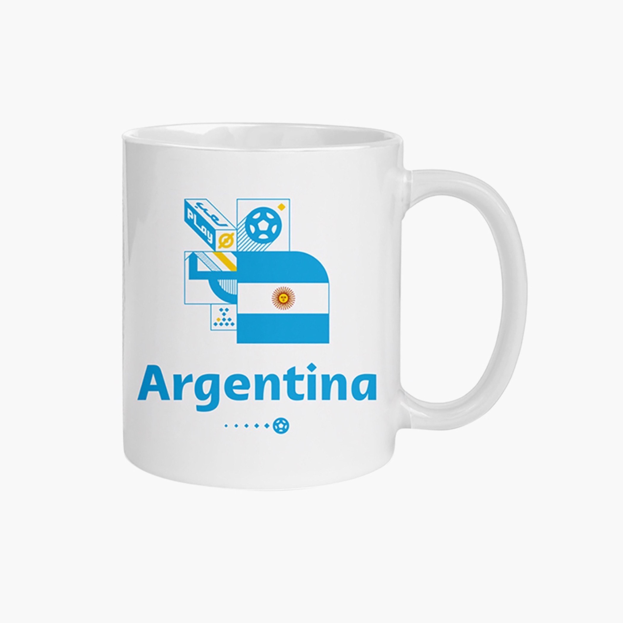 مج سيراميك الأرجنتين من فيفا - 450 مل-hbxhomeware-hbxkitchen-image-1