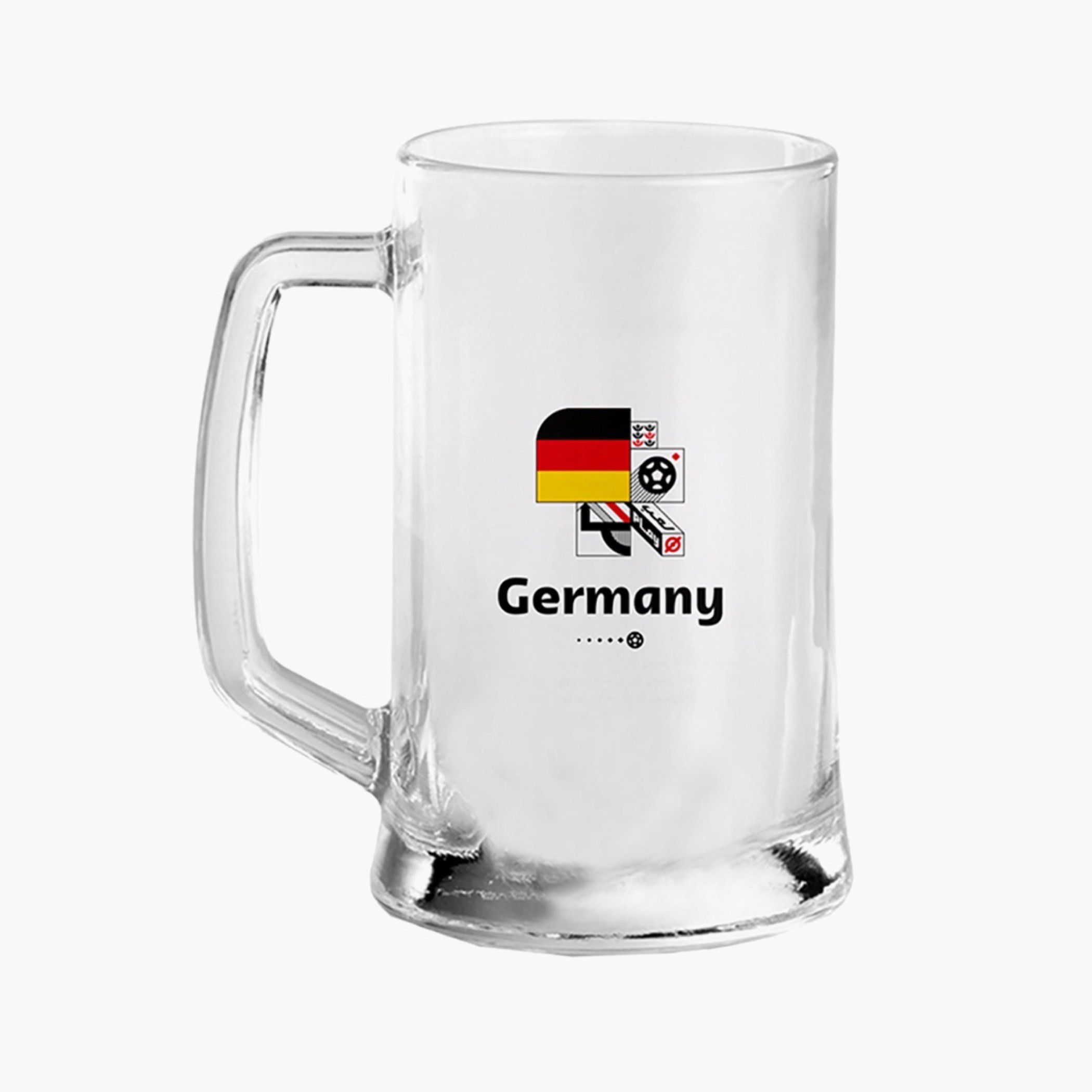 مج مشروبات زجاج بطبعات ألمانيا من فيفا - 500 مل-hbxhomeware-hbxkitchen-image-1