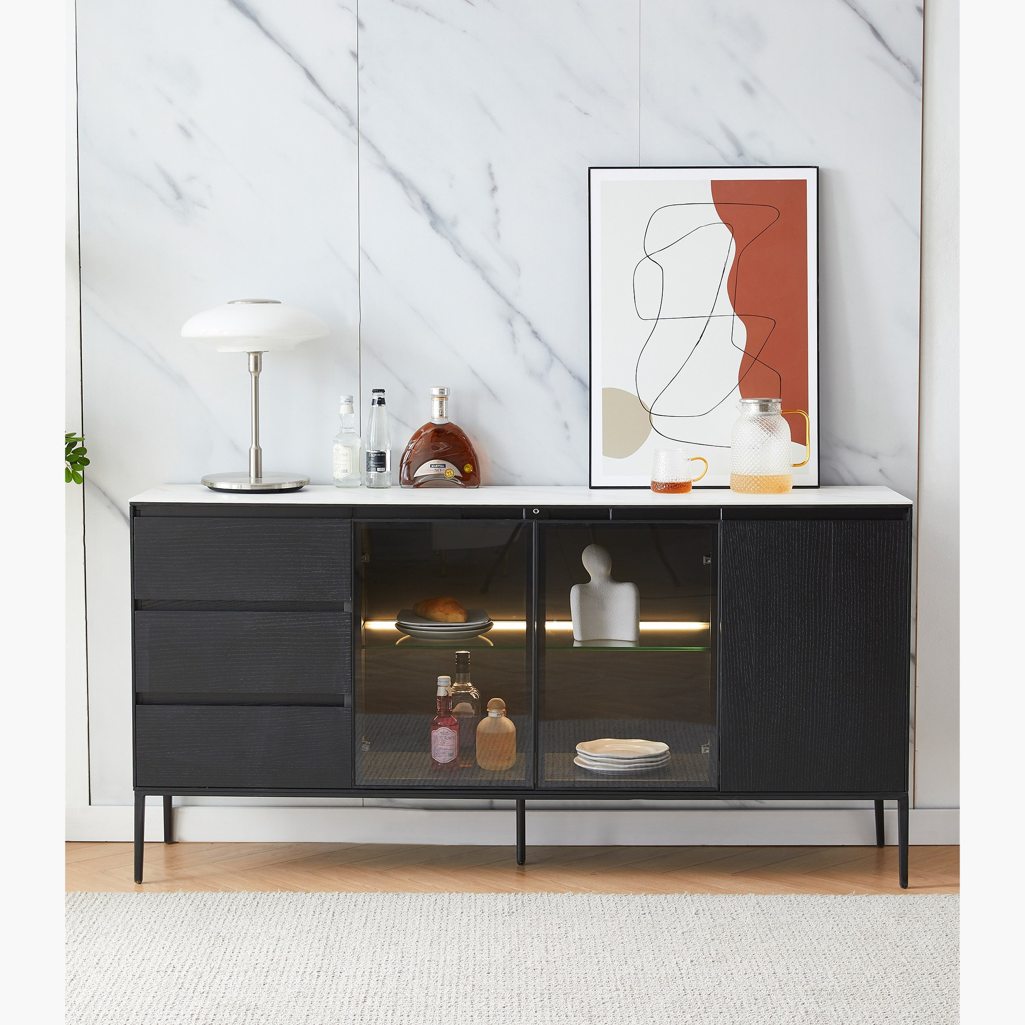 خزانة جانبية من ألدرين-hbxfurniture-diningroom-buffetsandsideboards-image-1